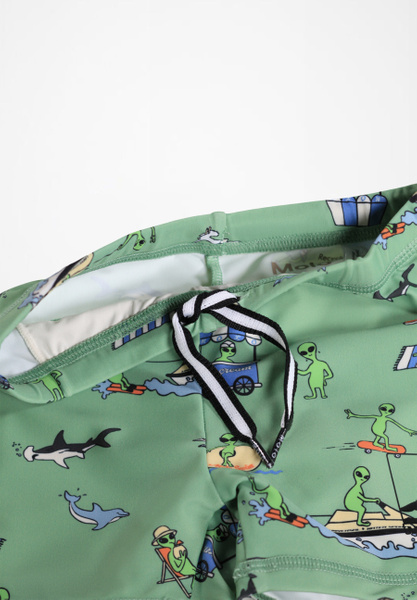 NALUTO TRUNKS ミントグリーン 水着 日本製 ポーチ付 Buy Norton Alien Vacation at Molo
