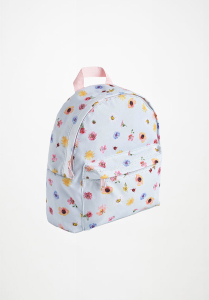 bebe mini backpack floral Baby Diaper for Moms Bertita and even books or electronics in the mesh slip section Mini Backpack - Green Daisy