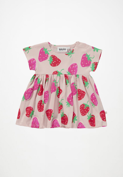 strawberry dress short Strawberry Dreams Chiffon Micro Mini Dress - Pink/combo
