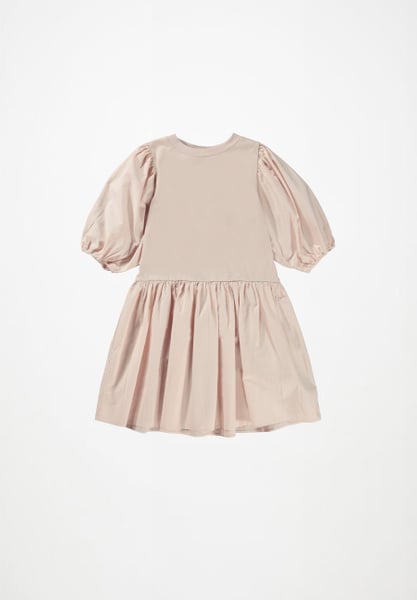 cece pink dress PETAL SLEEVE MOCK NECK DRESS Pink