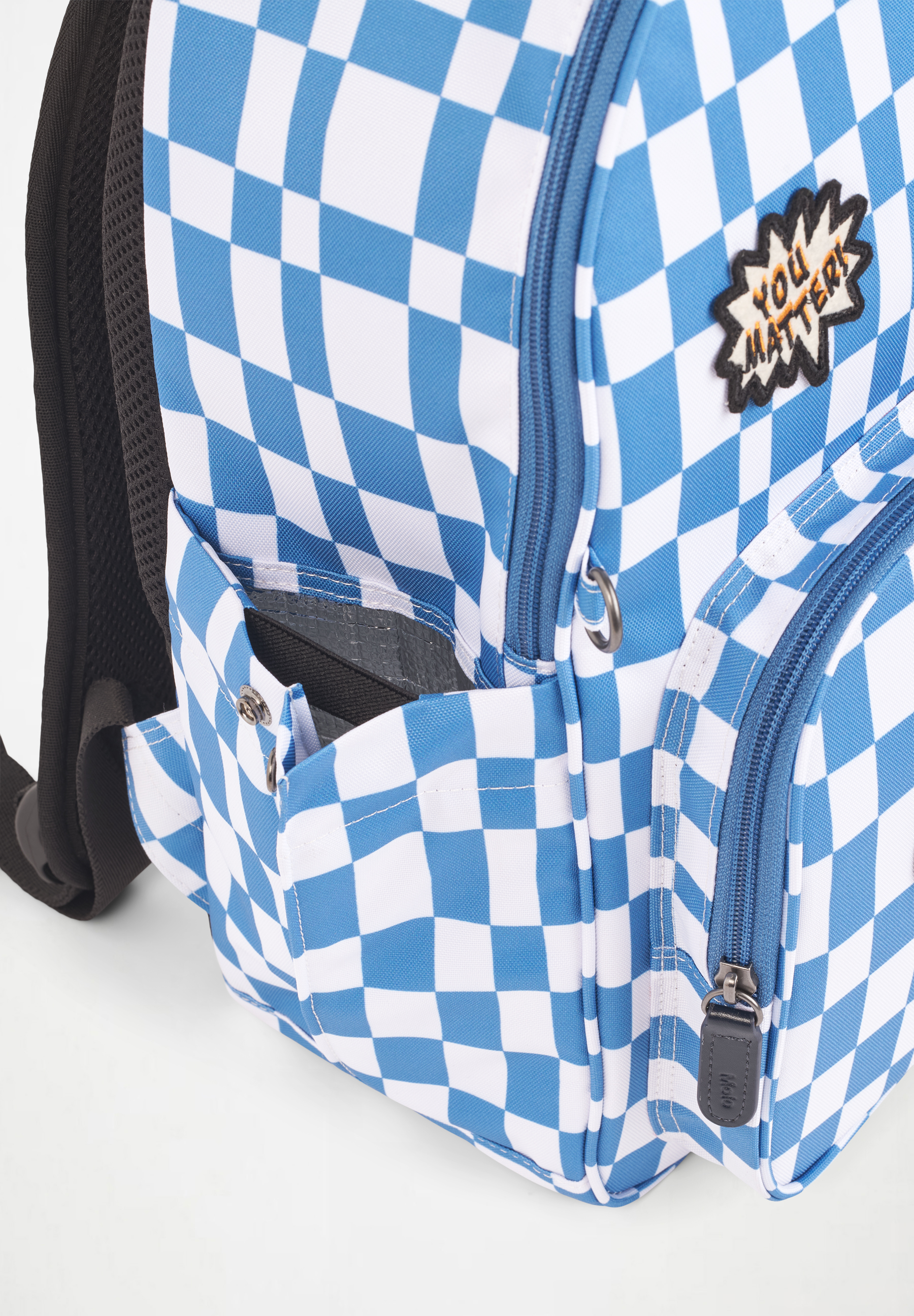 Backpack Mates Blue Check