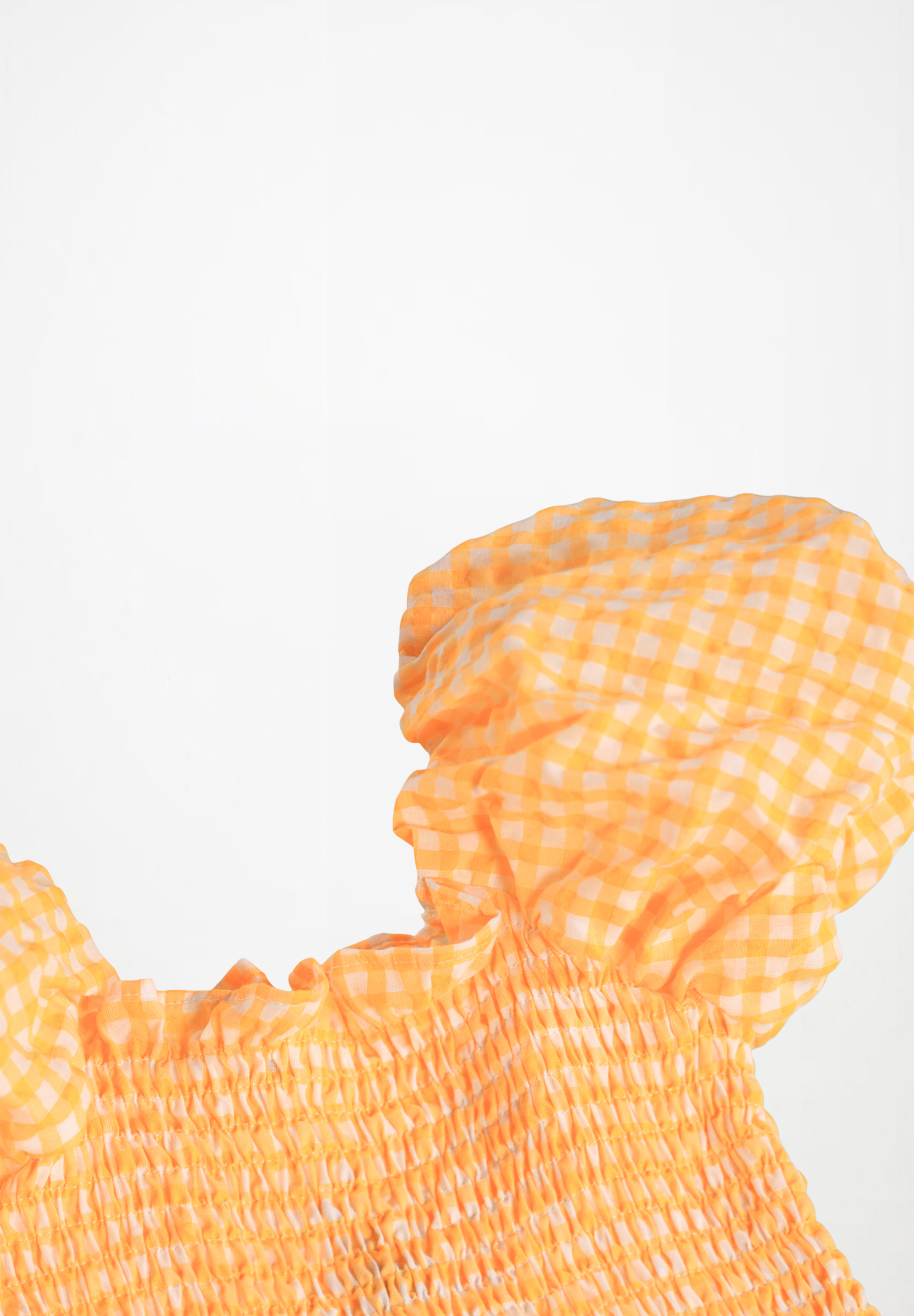 Cherisla Orange Check