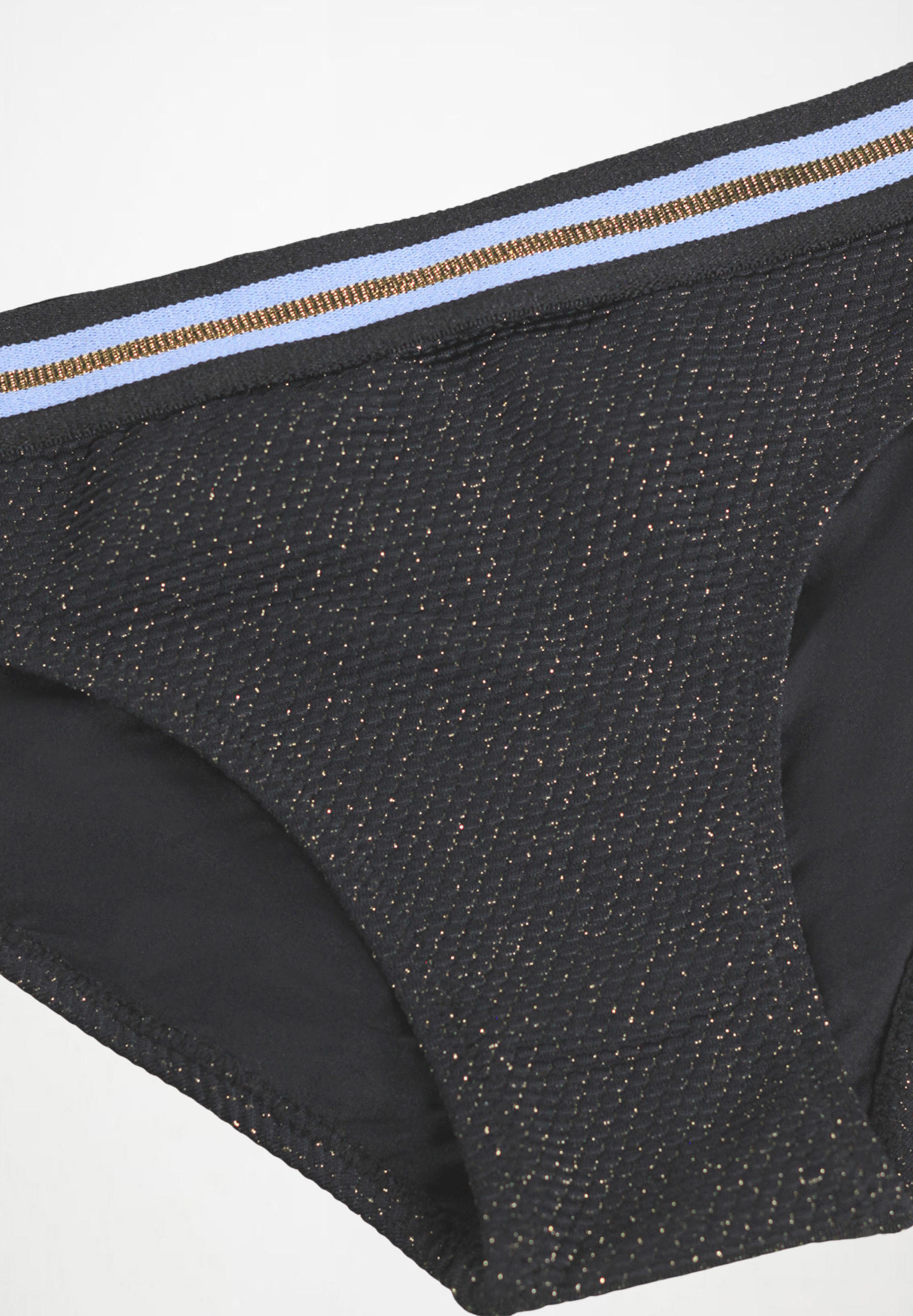 Nicola Black Glitter