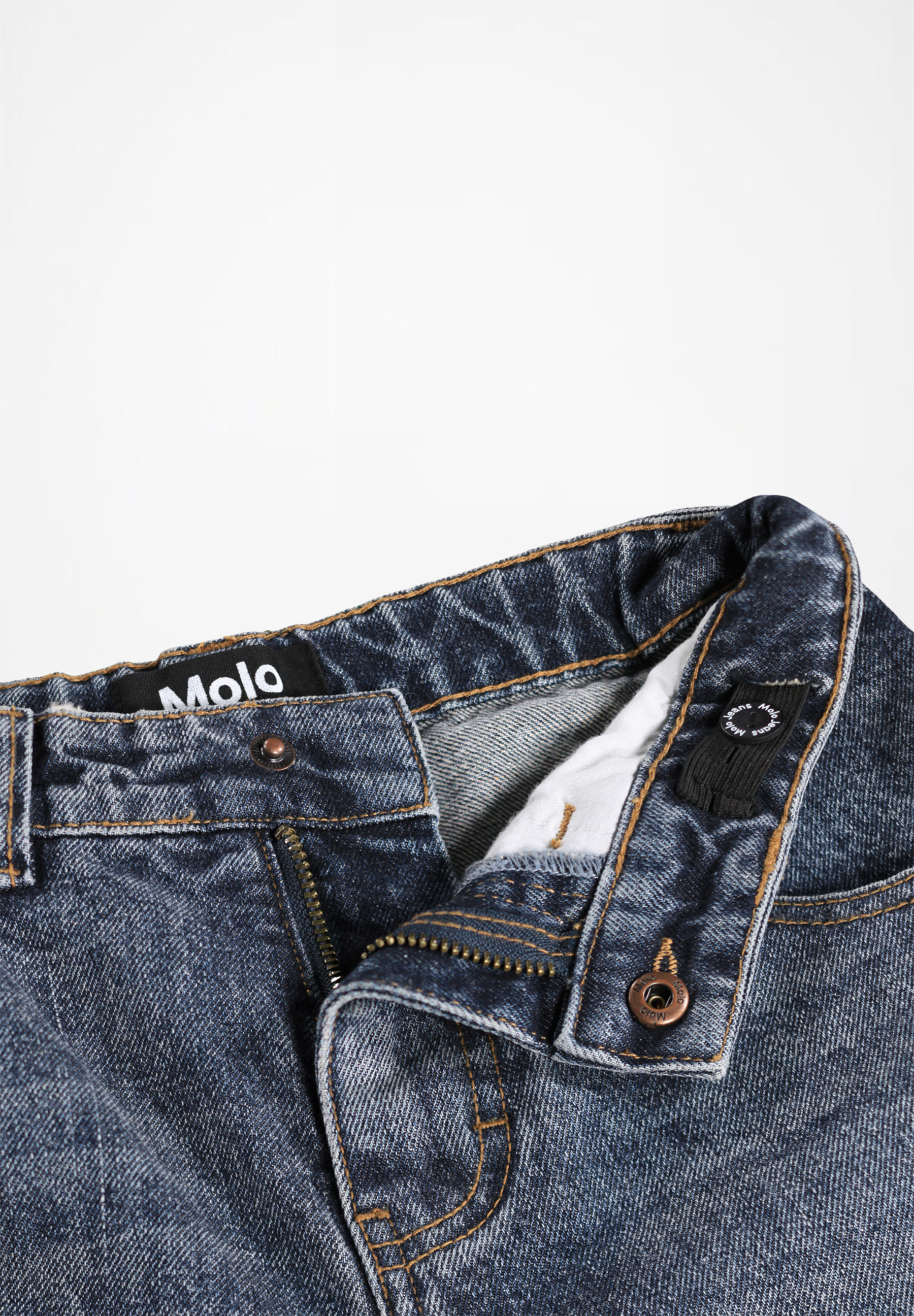 Alphie Creased Indigo