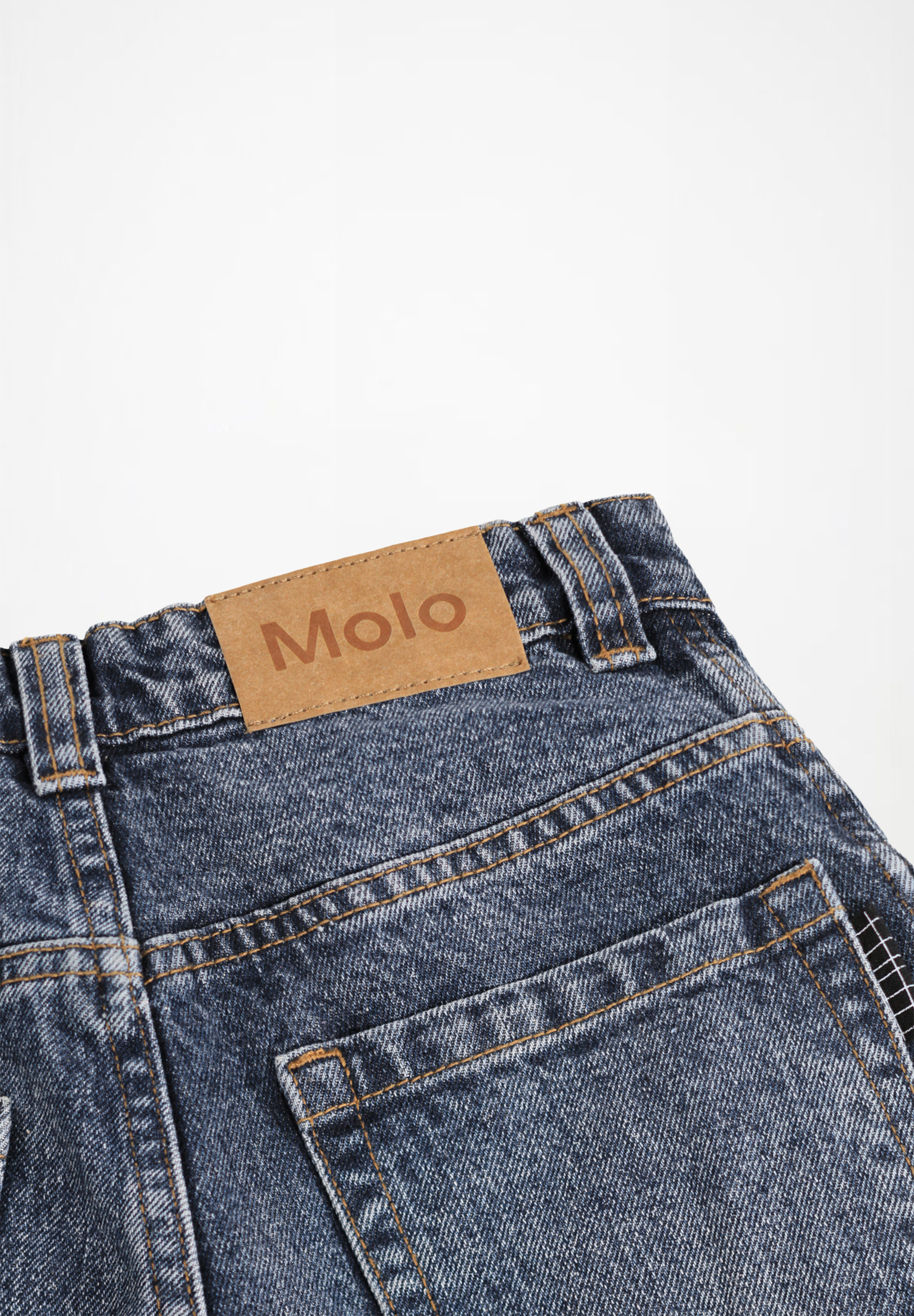 Alphie Creased Indigo