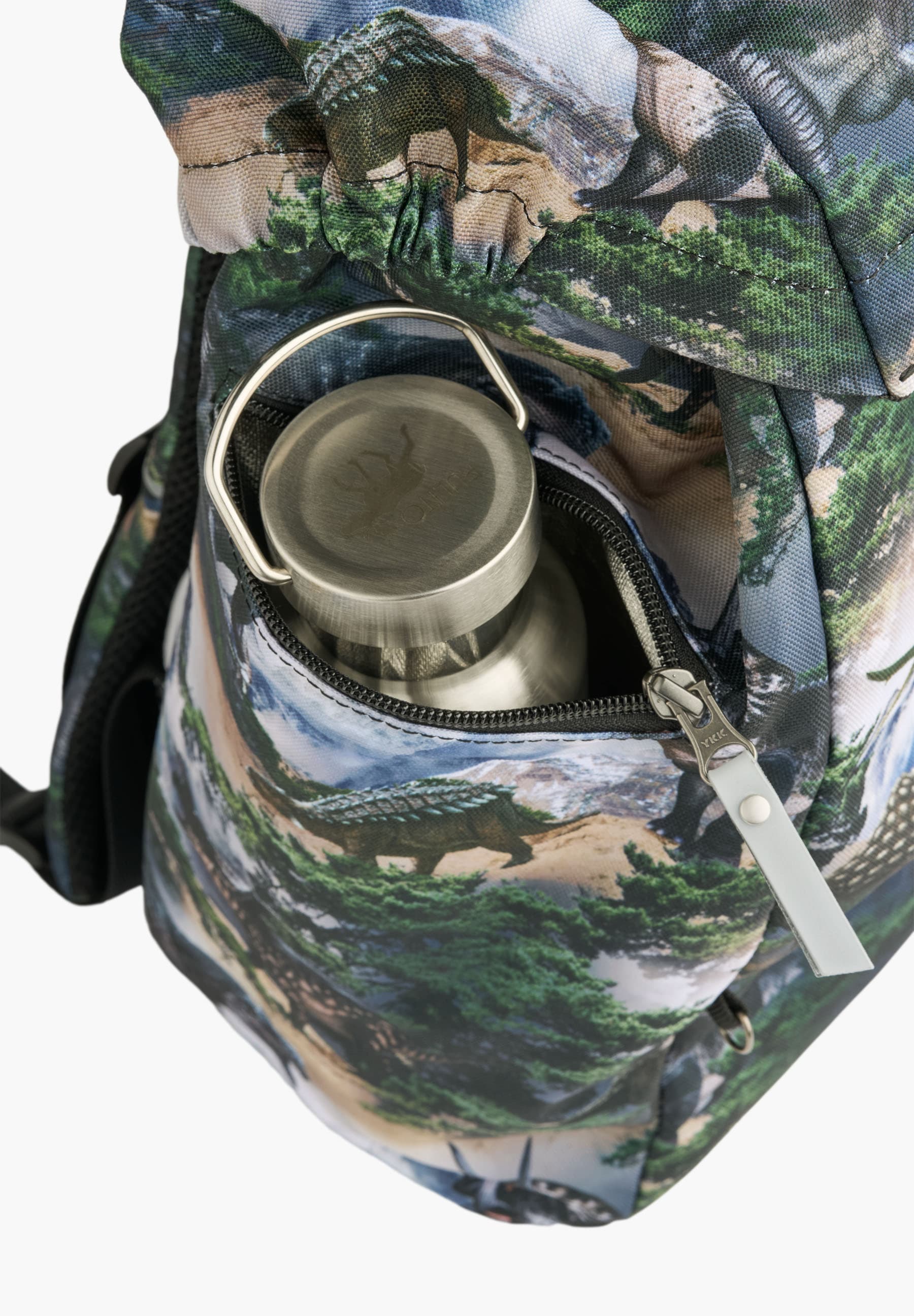 Backpack School Mountain Dino