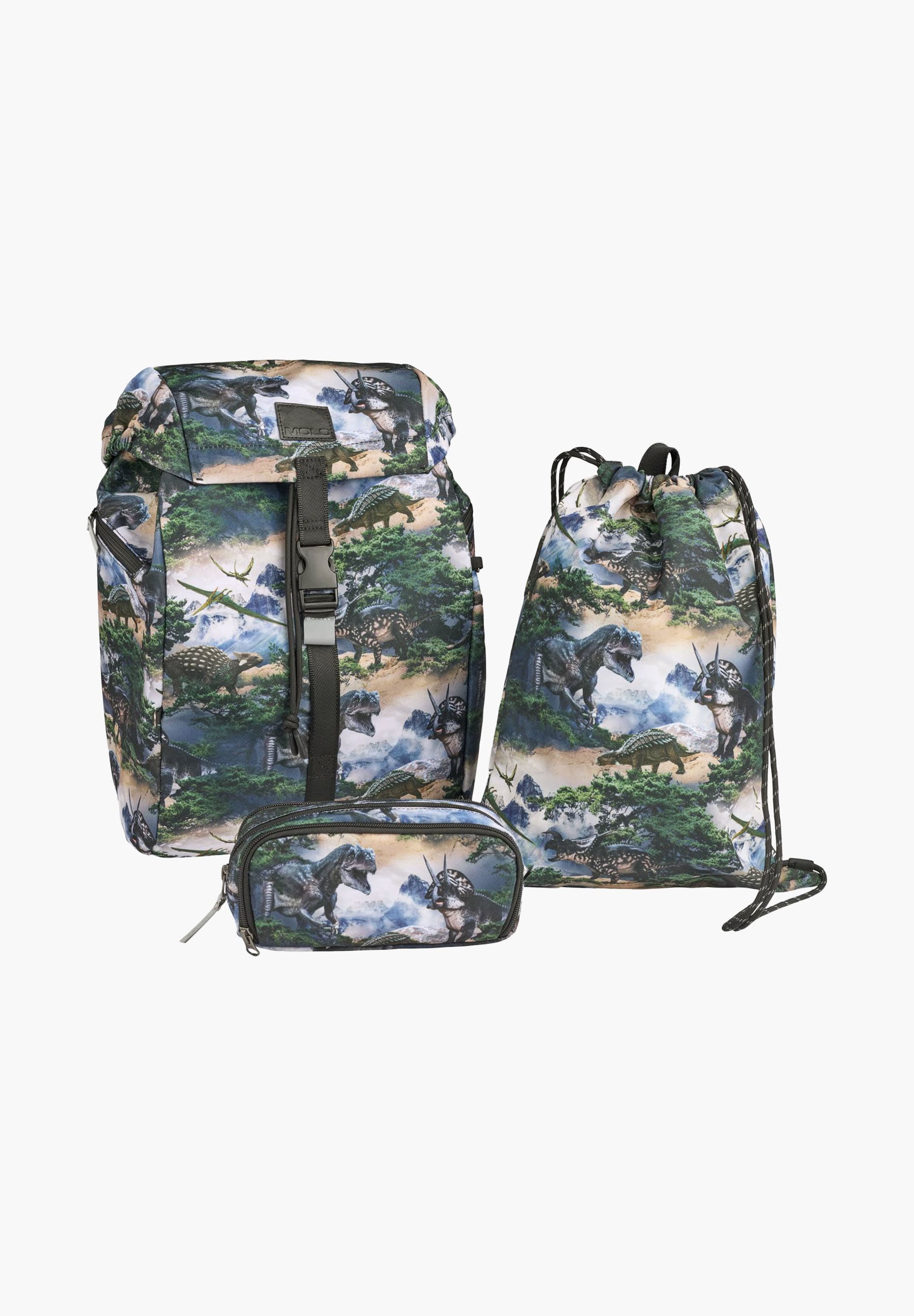 Backpack School Mountain Dino
