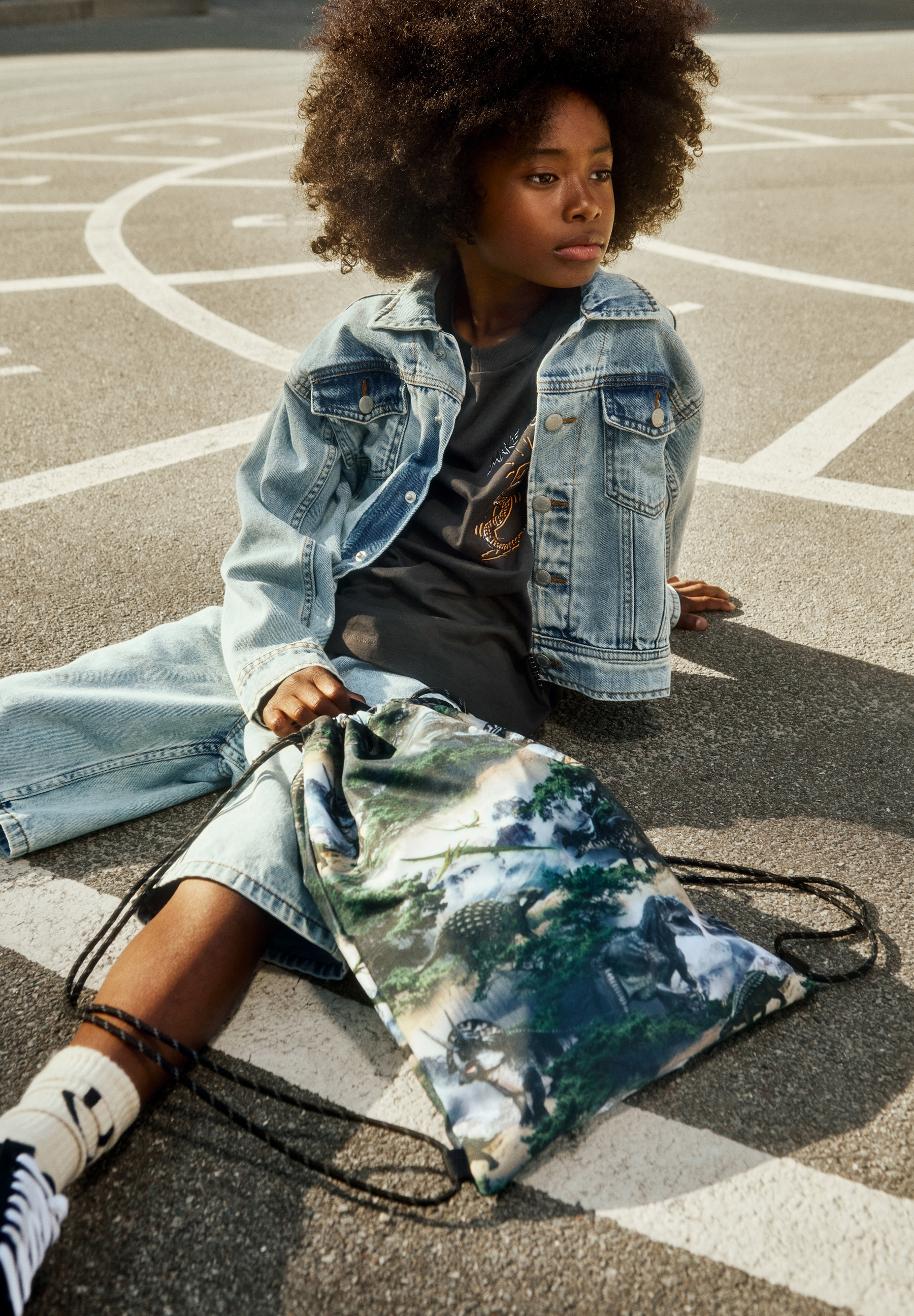 Gym Bag Mountain Dino