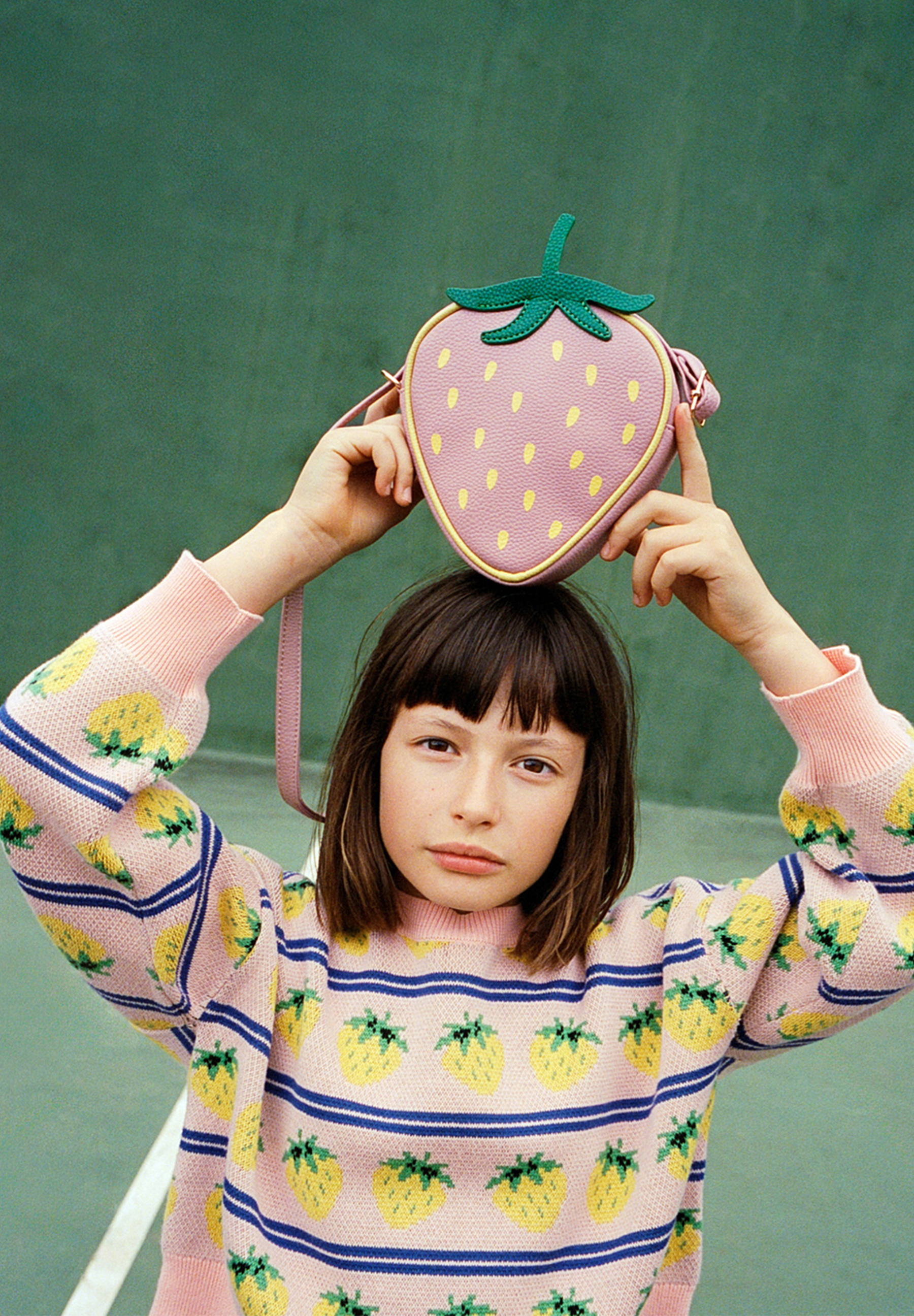 Strawberry Bag Rosequartz