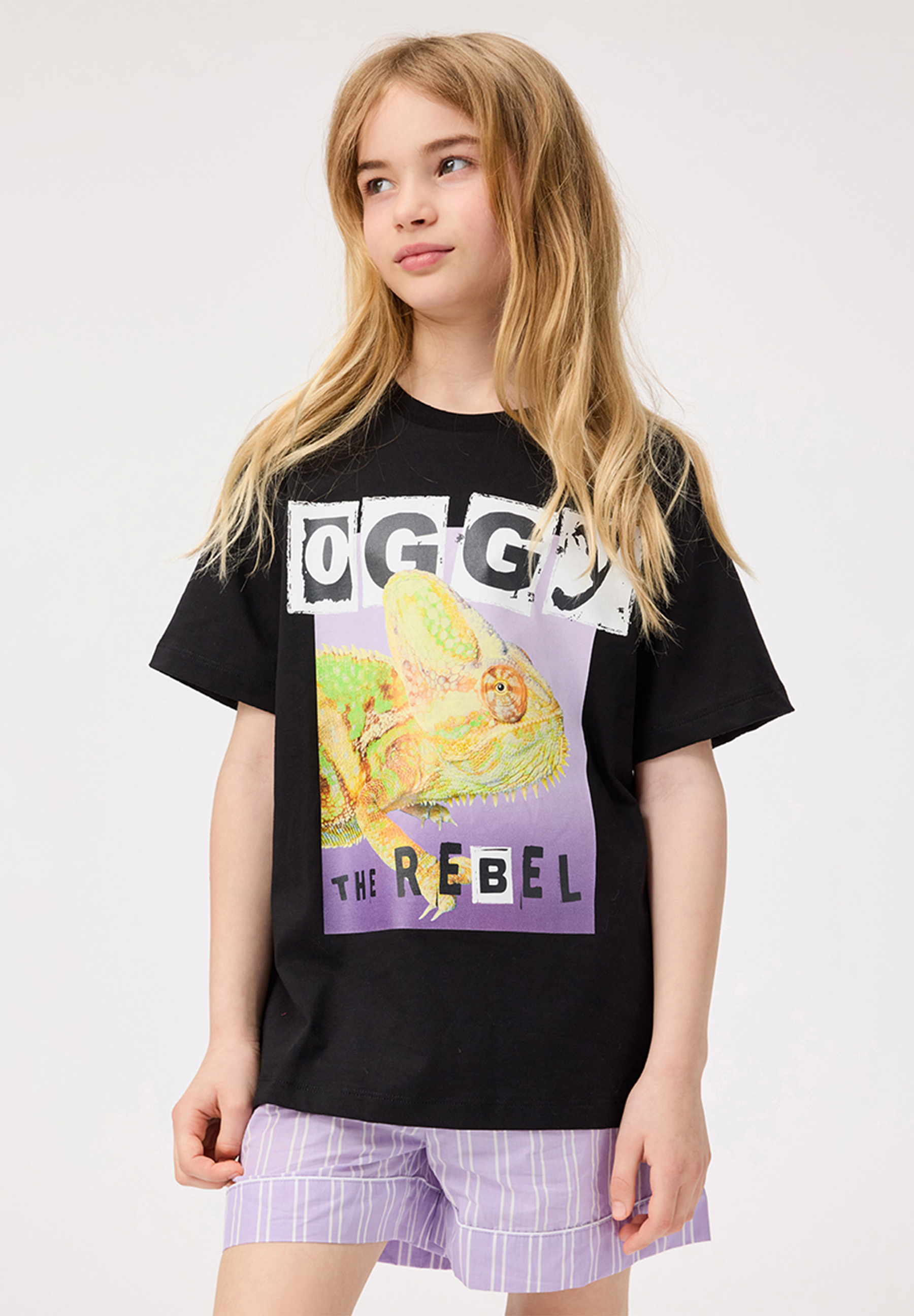 Aja Purple Rail Stripe