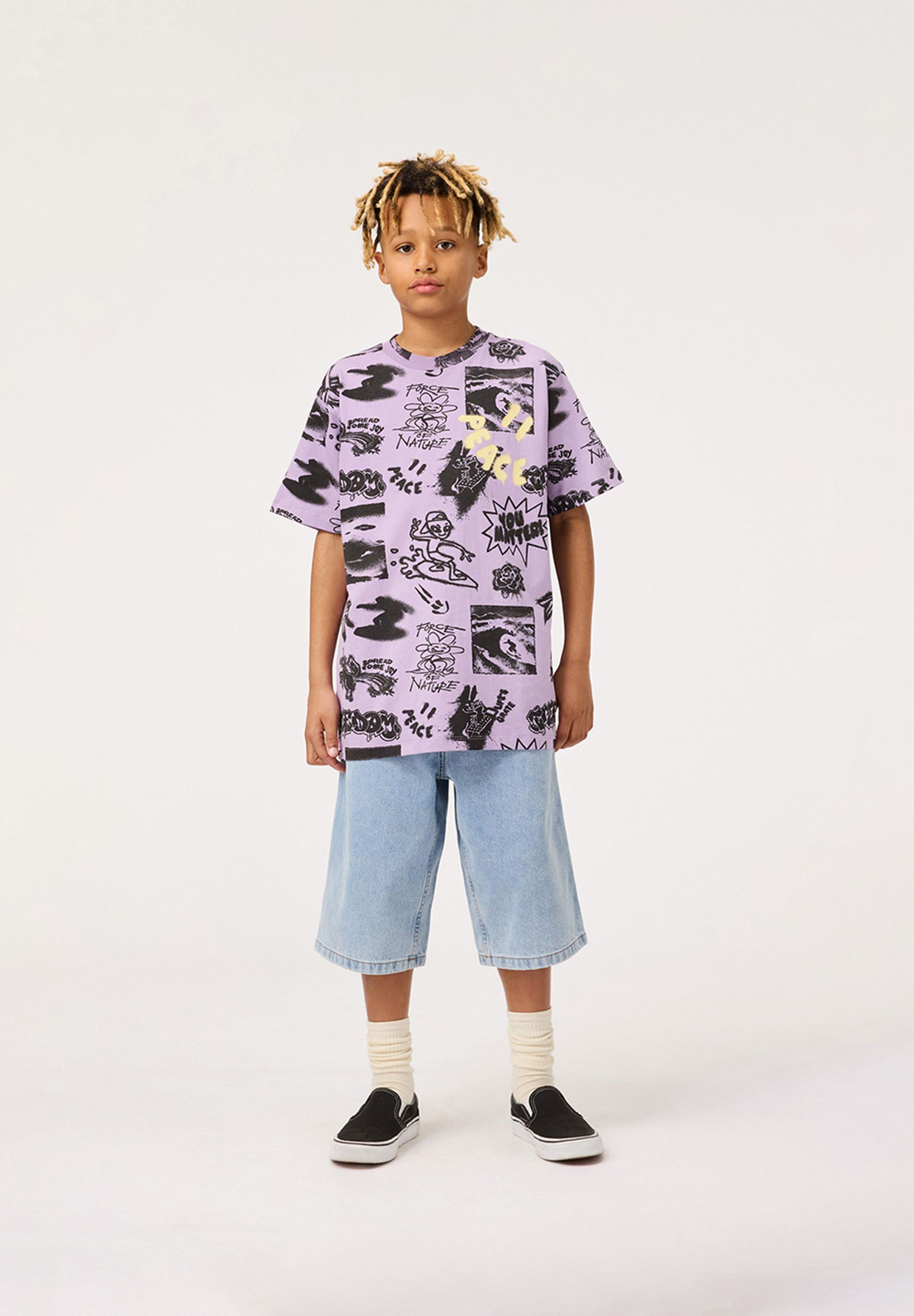 Rodney Art mix purple