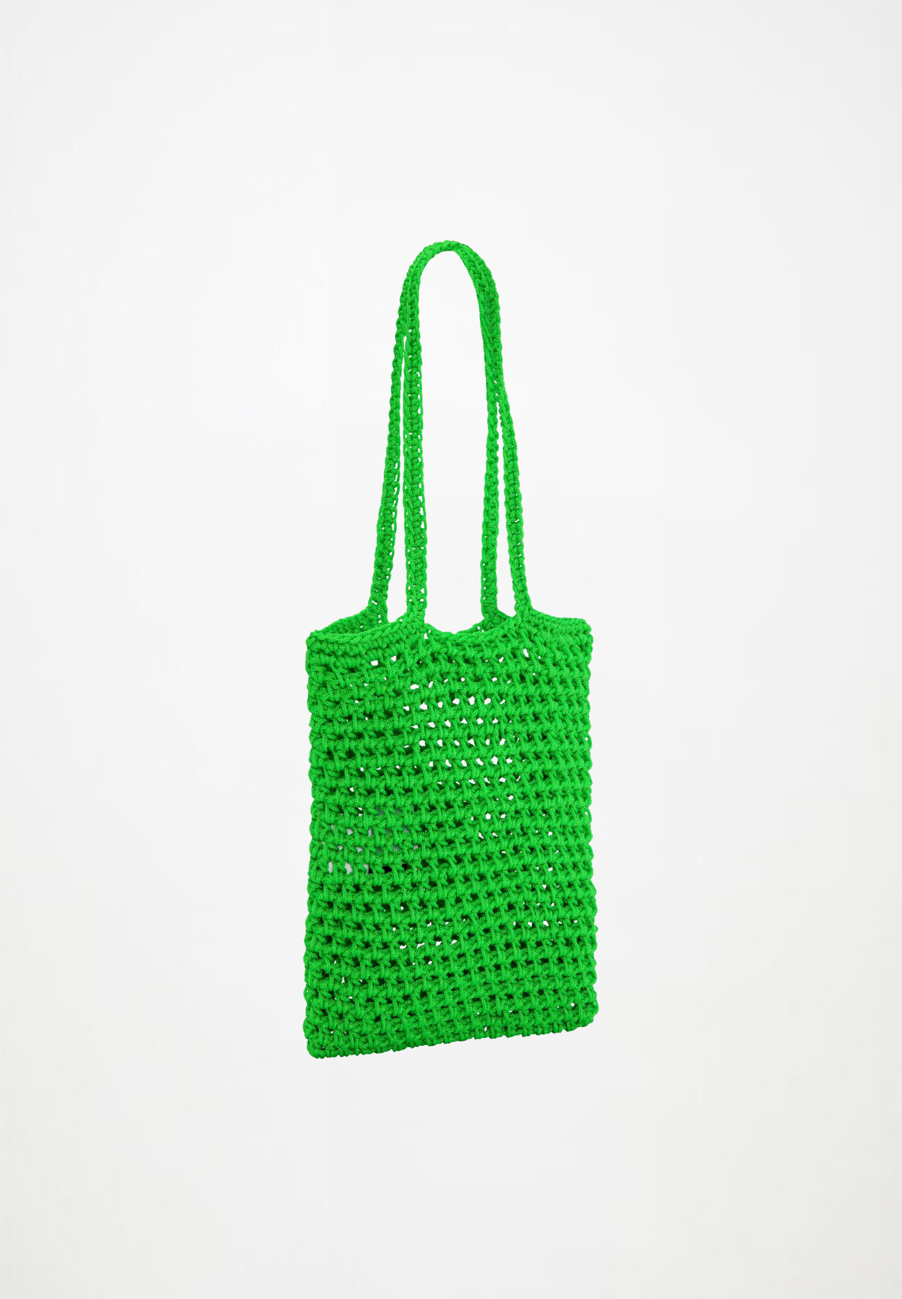Crochet Bag Classic green