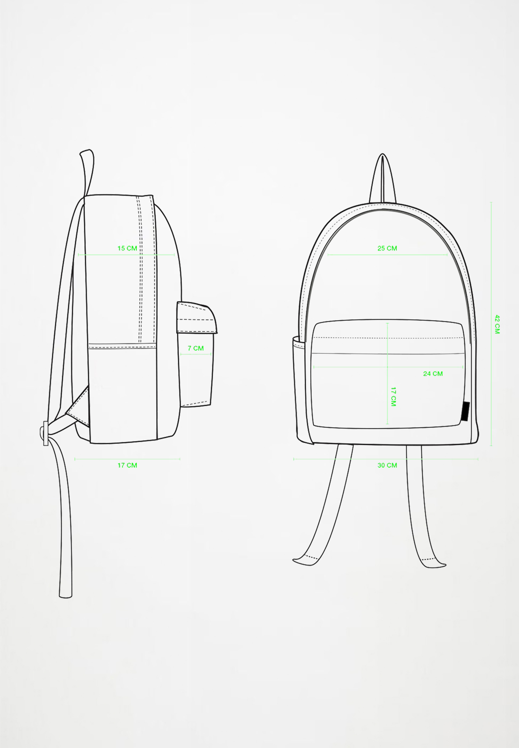 Backpack Mio Dino Fantastic