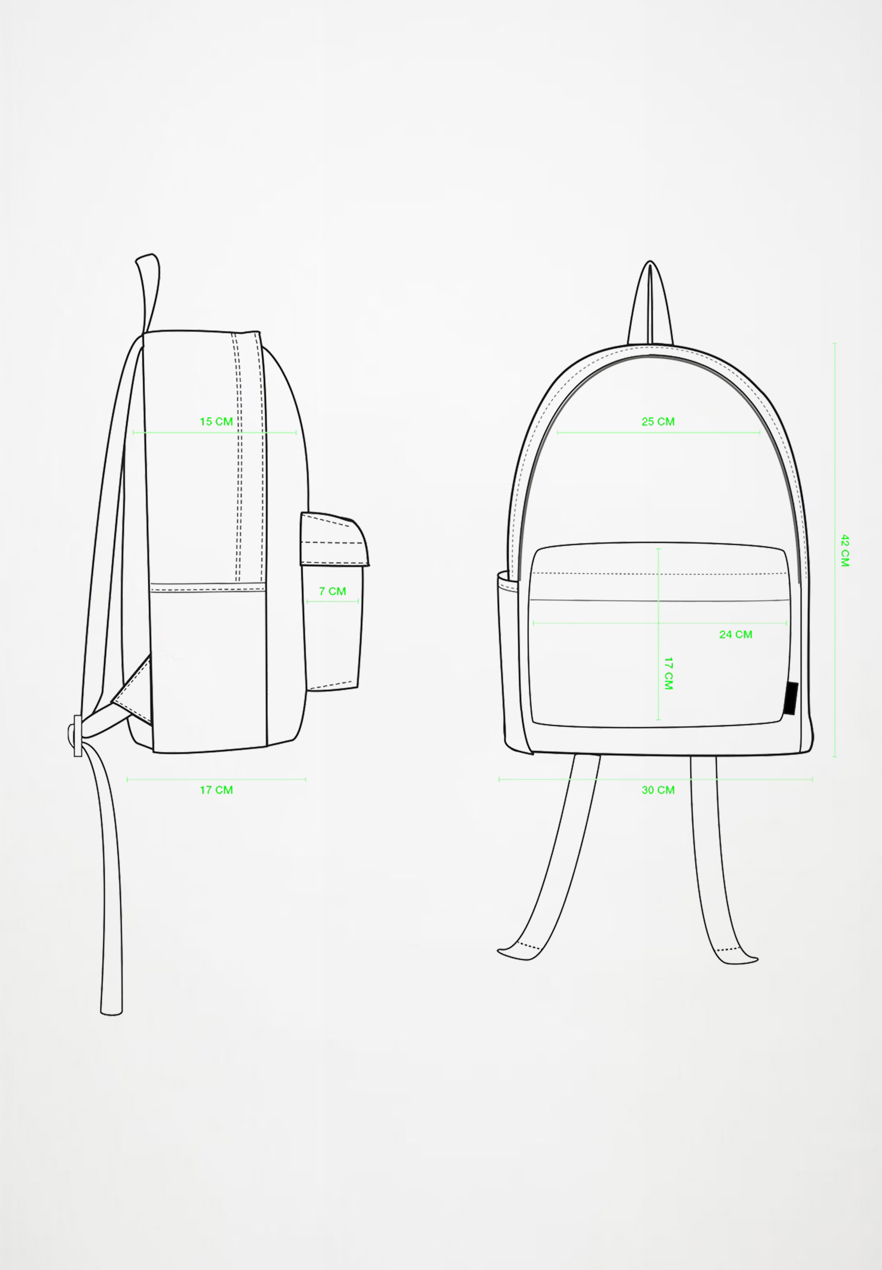 Backpack Mio Blue Boards