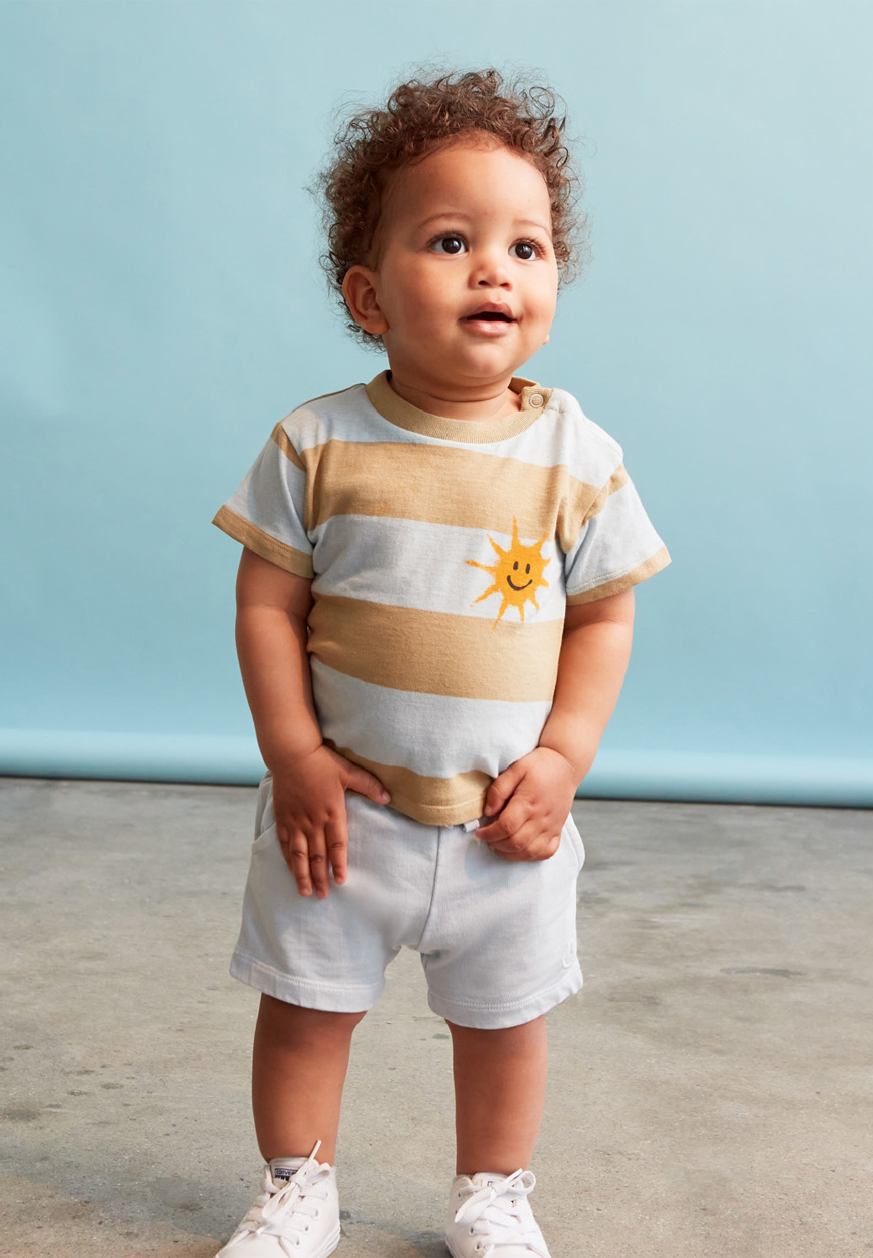 Enzo Iced Blue stripe