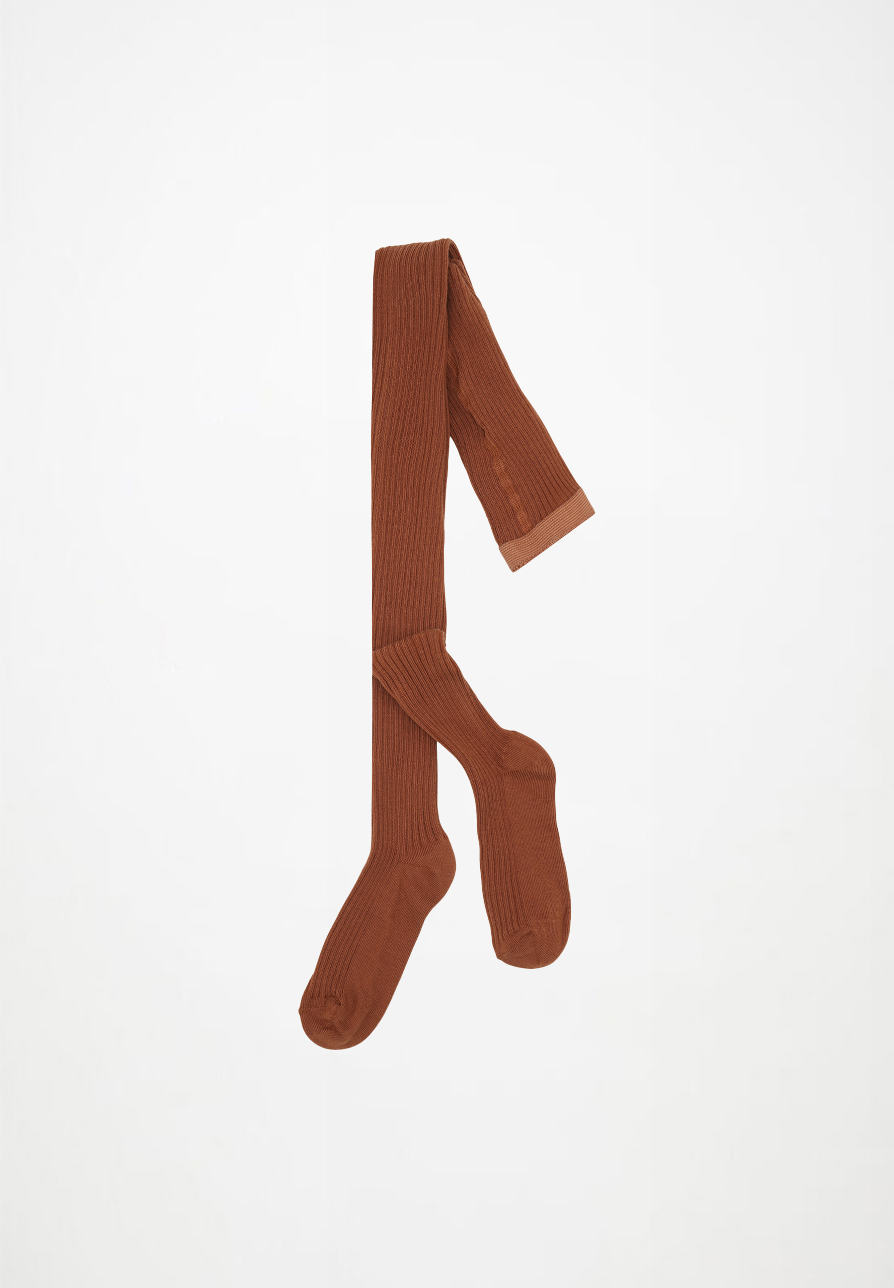 Rib Tights Terracotta