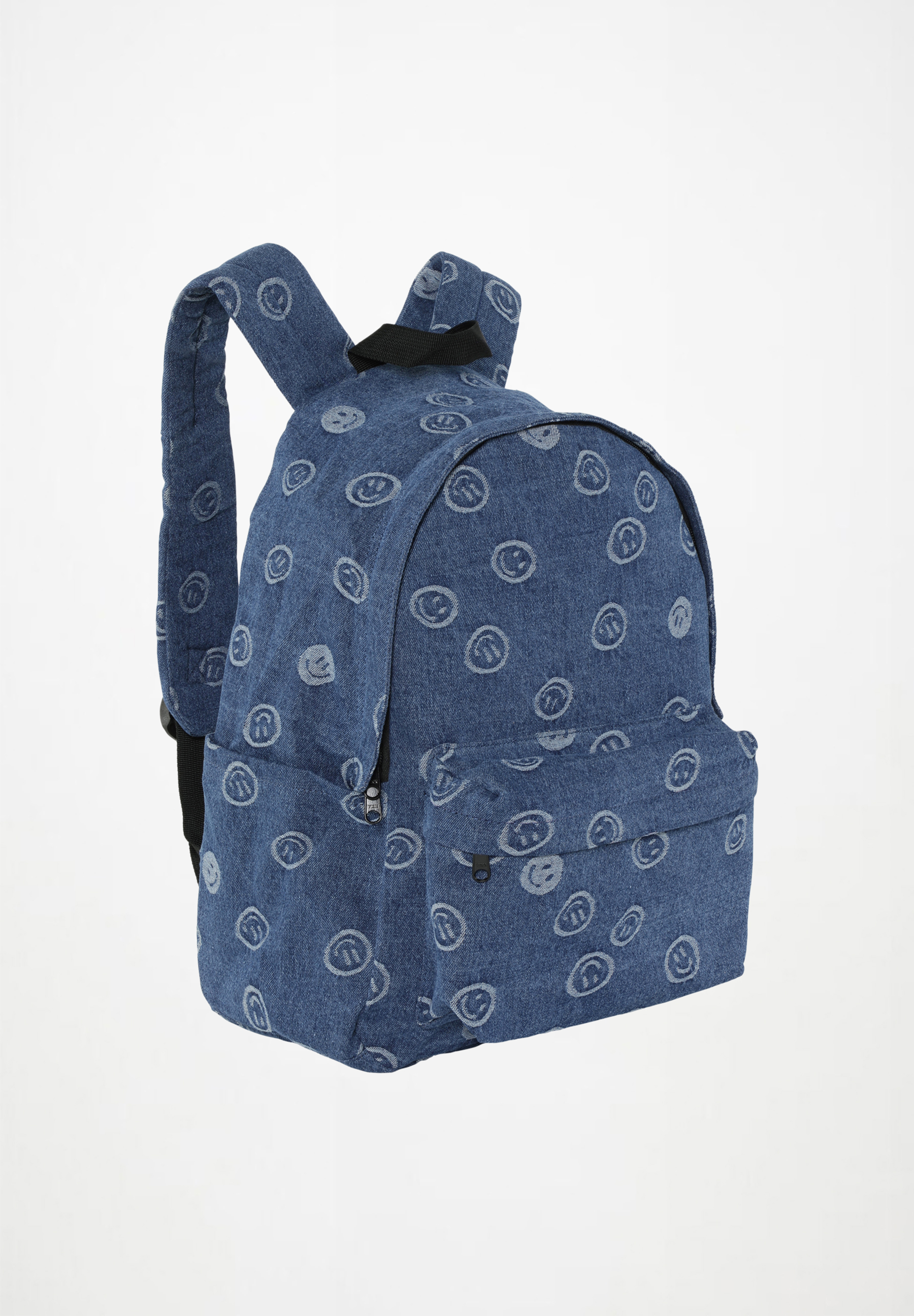 Backpack Denim Blue Happiness