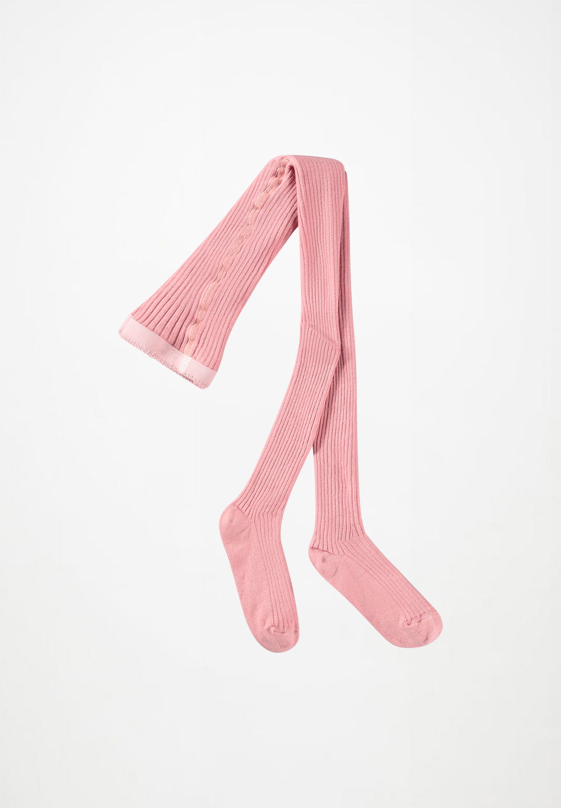 Rib Tights Vintage Rose