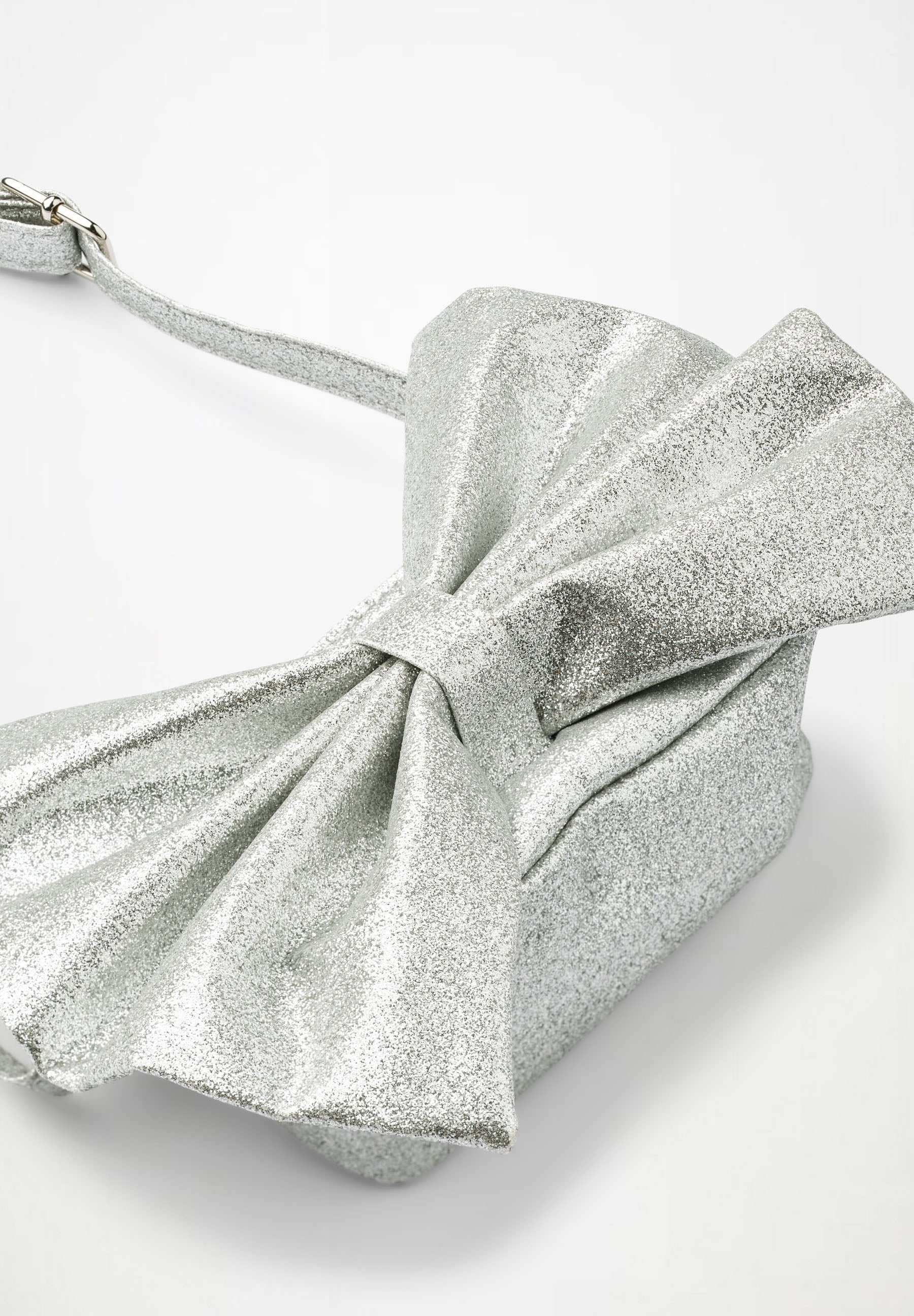 Bow bag Silver