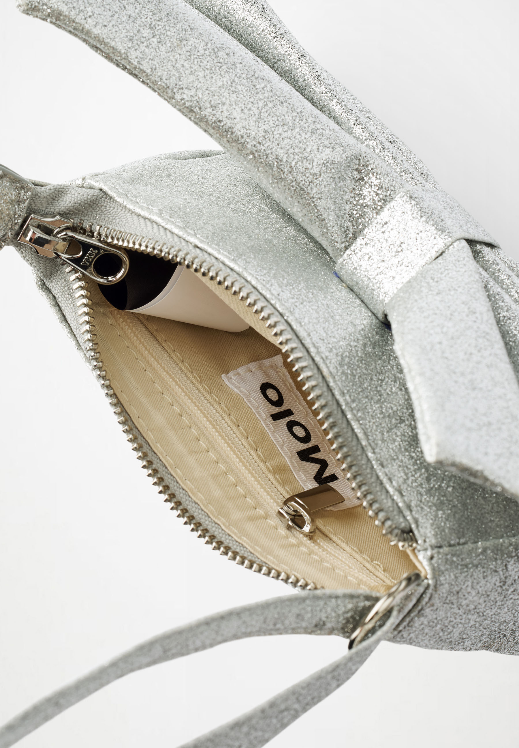 Bow bag Silver