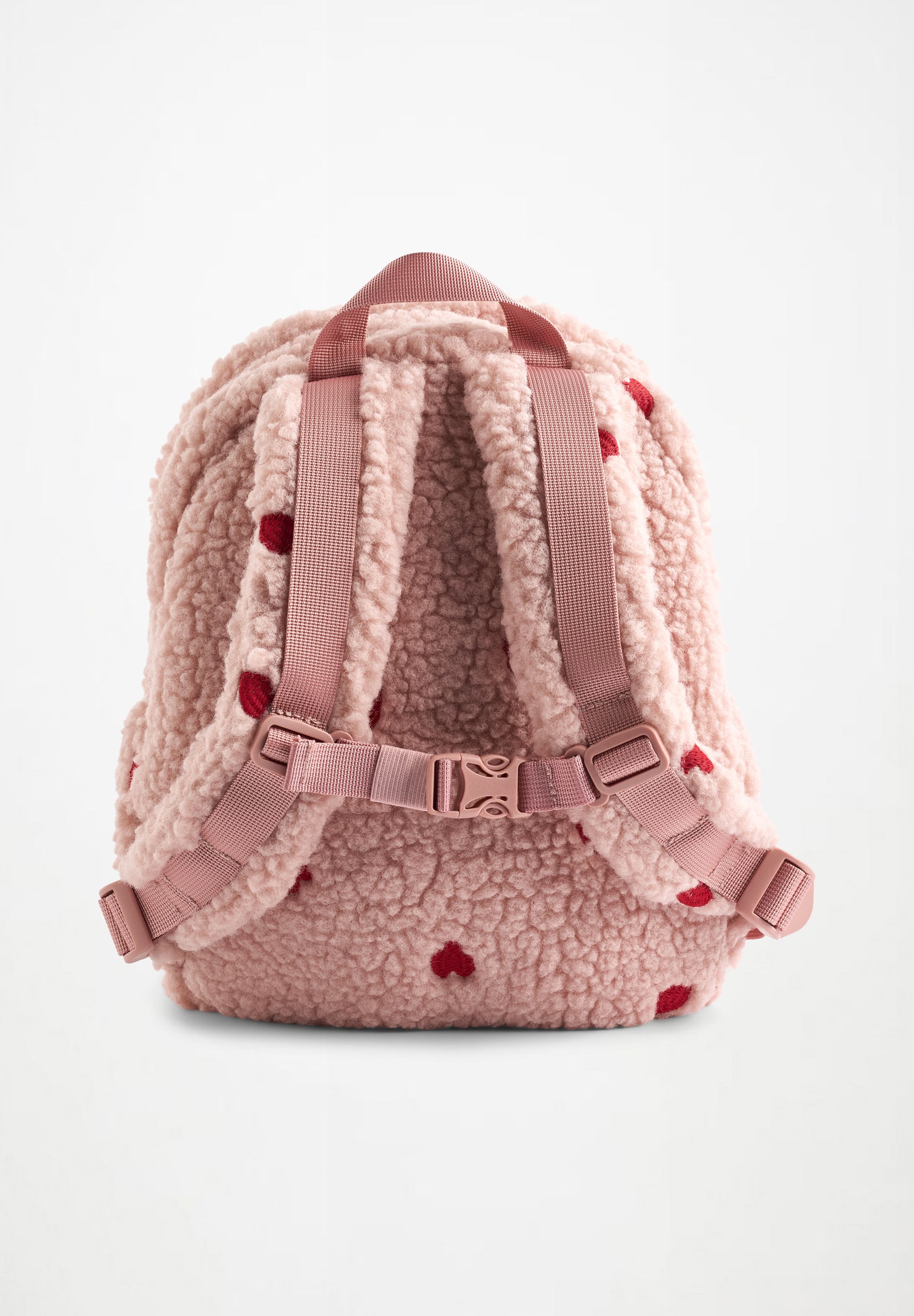 Backpack Red Hearts Soft