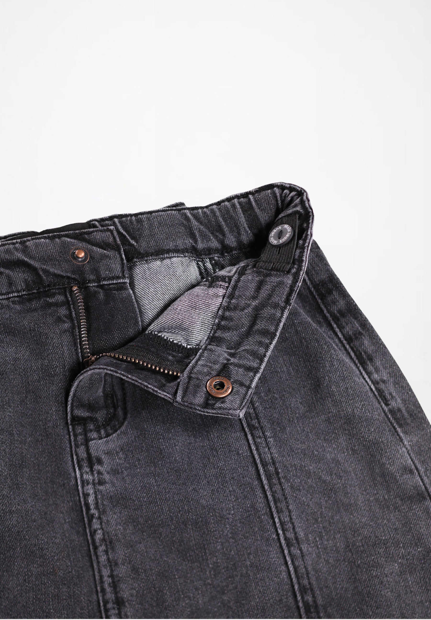 Bellamy Grey Washed Denim