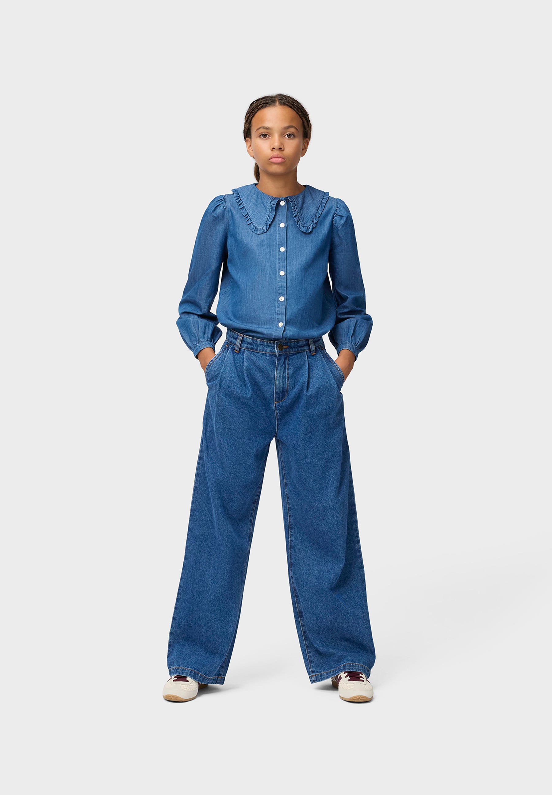 Aeisha Mid Blue Denim