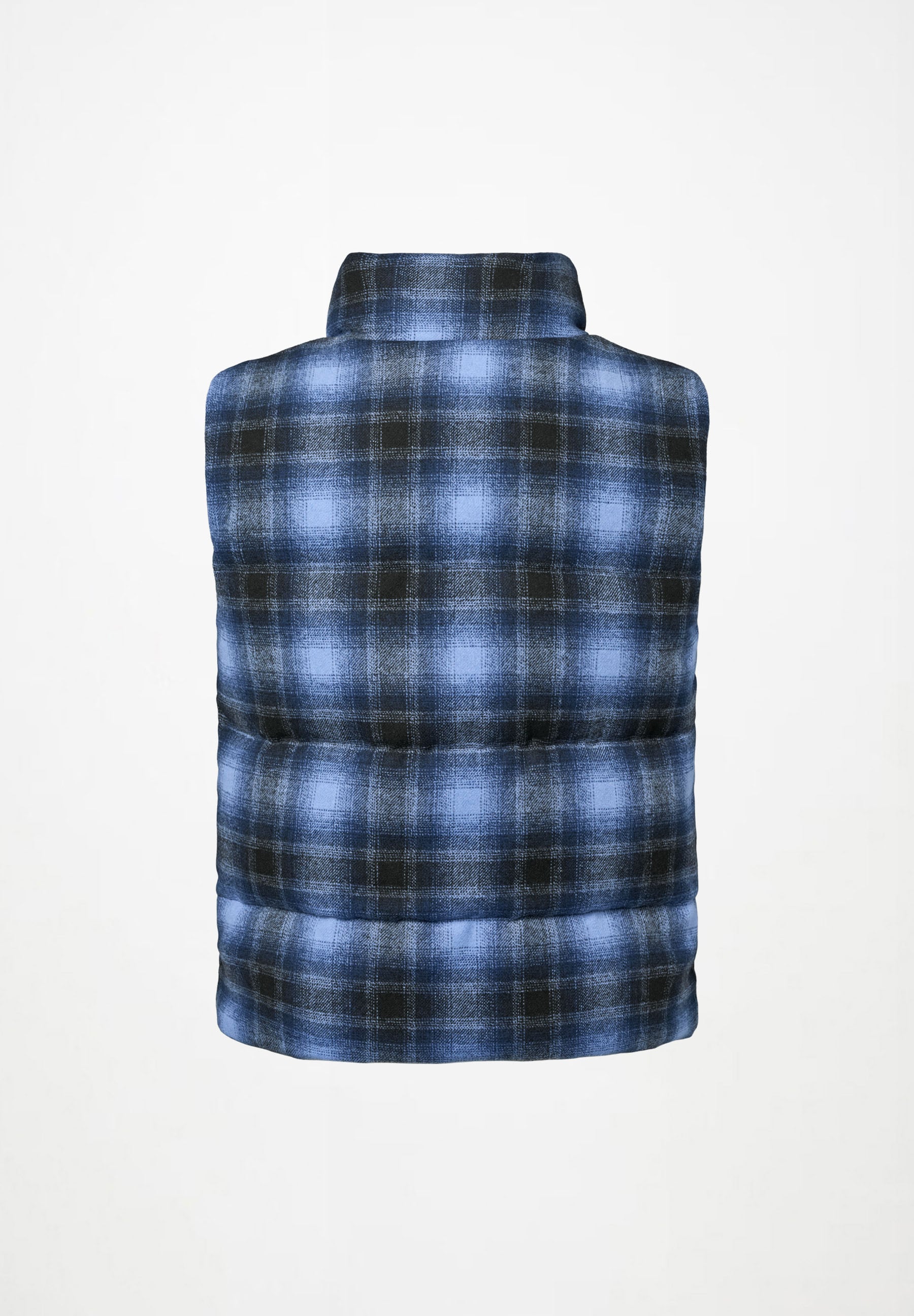 Heike Wool Check Navy