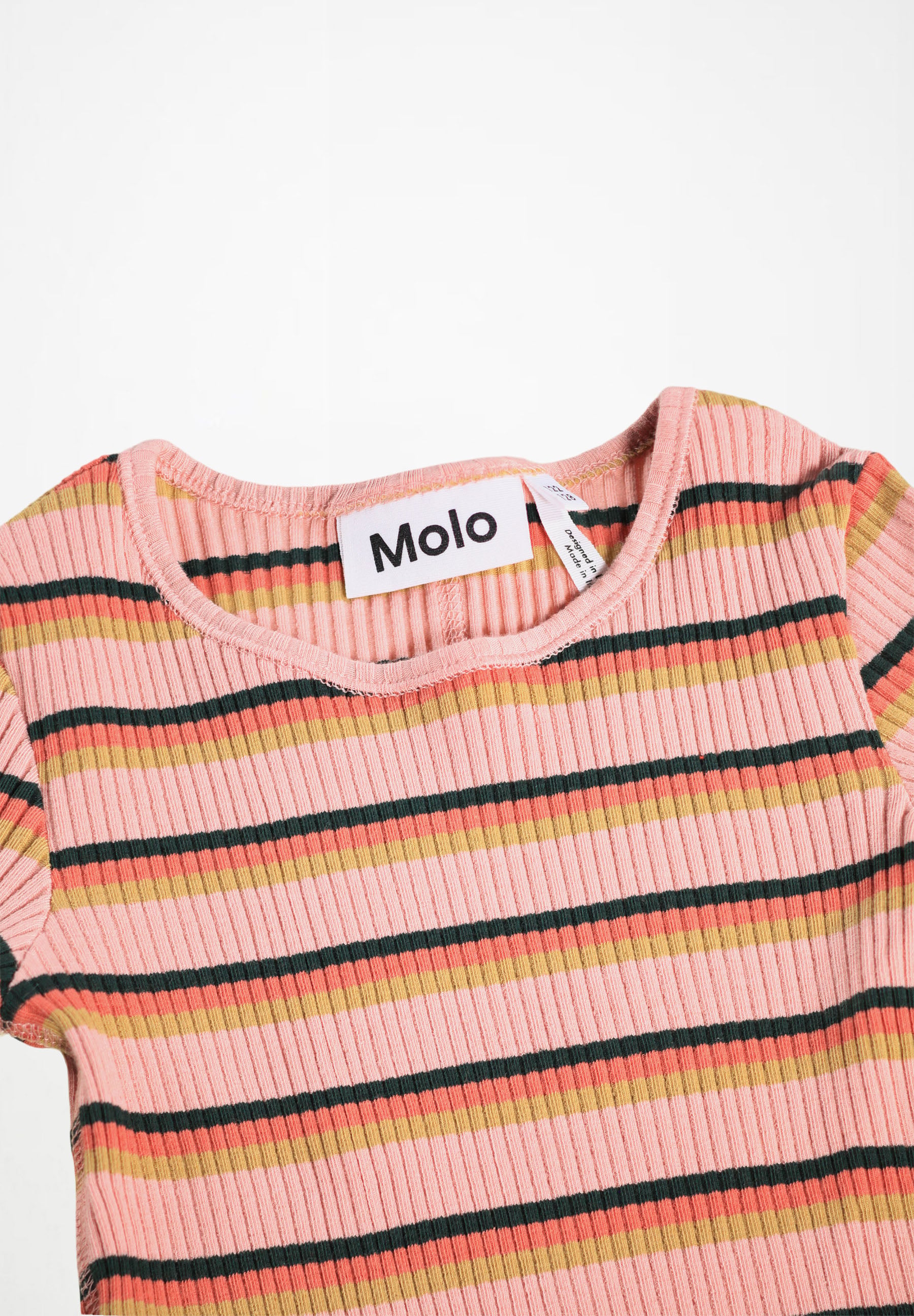 Rochelle Rose Camel Stripe
