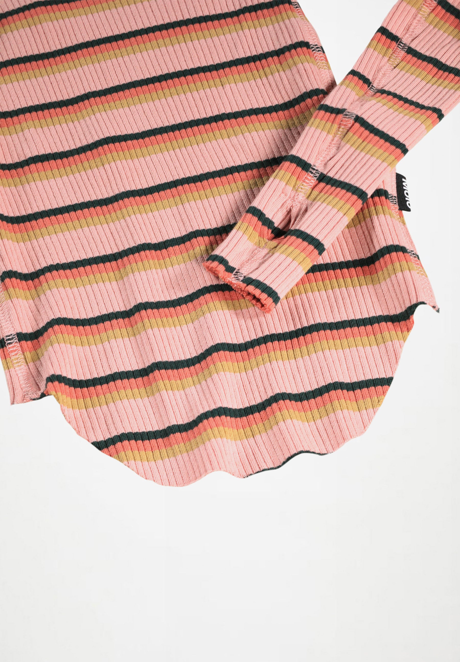 Rochelle Rose Camel Stripe