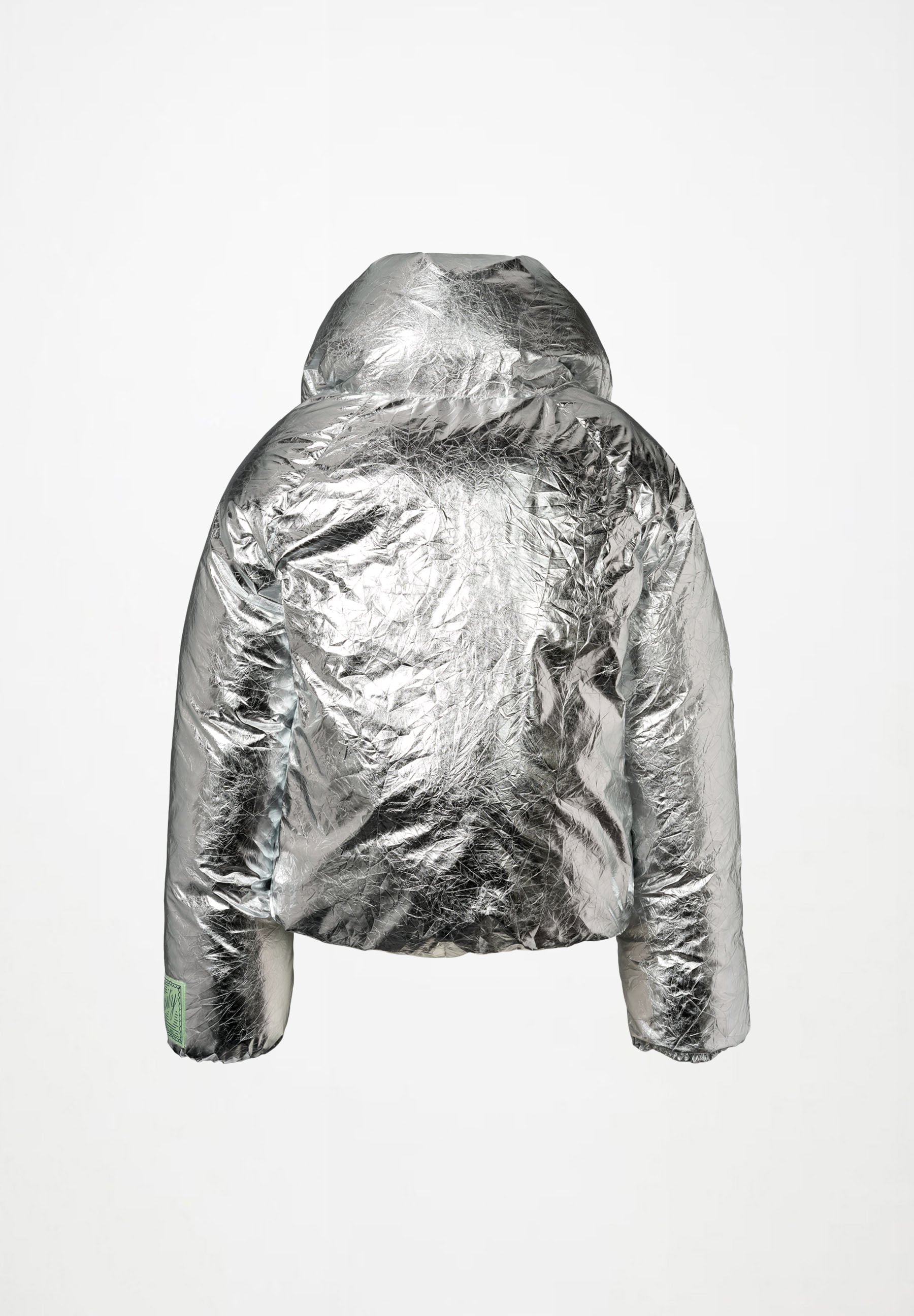 Heylee Crinkled Silver