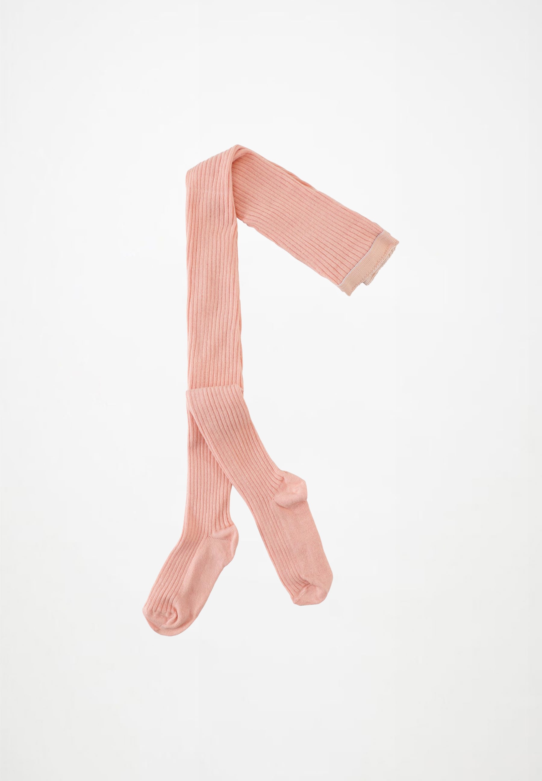 Rib Tights Petal Blush