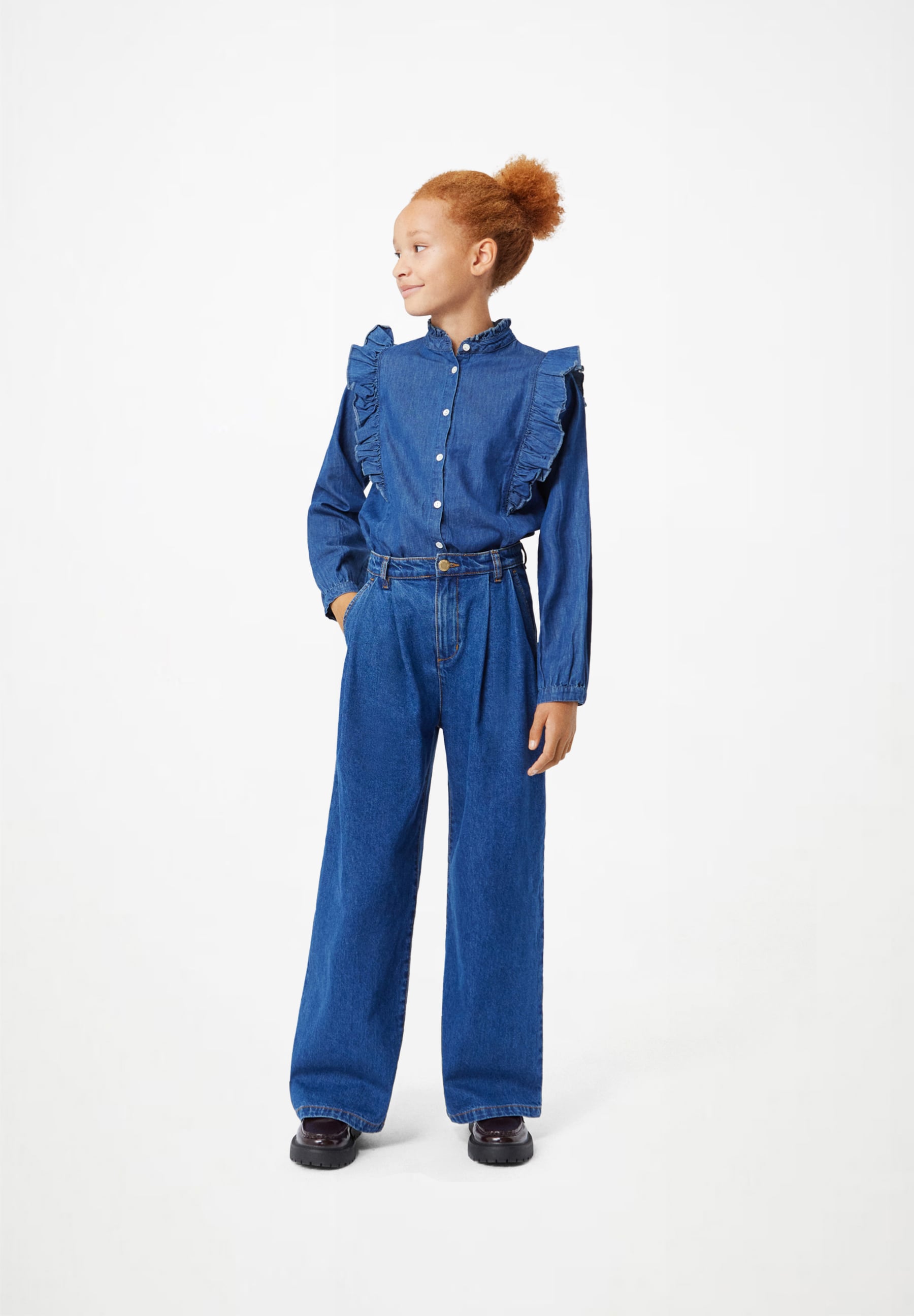 Raphaella Mid Blue Wash