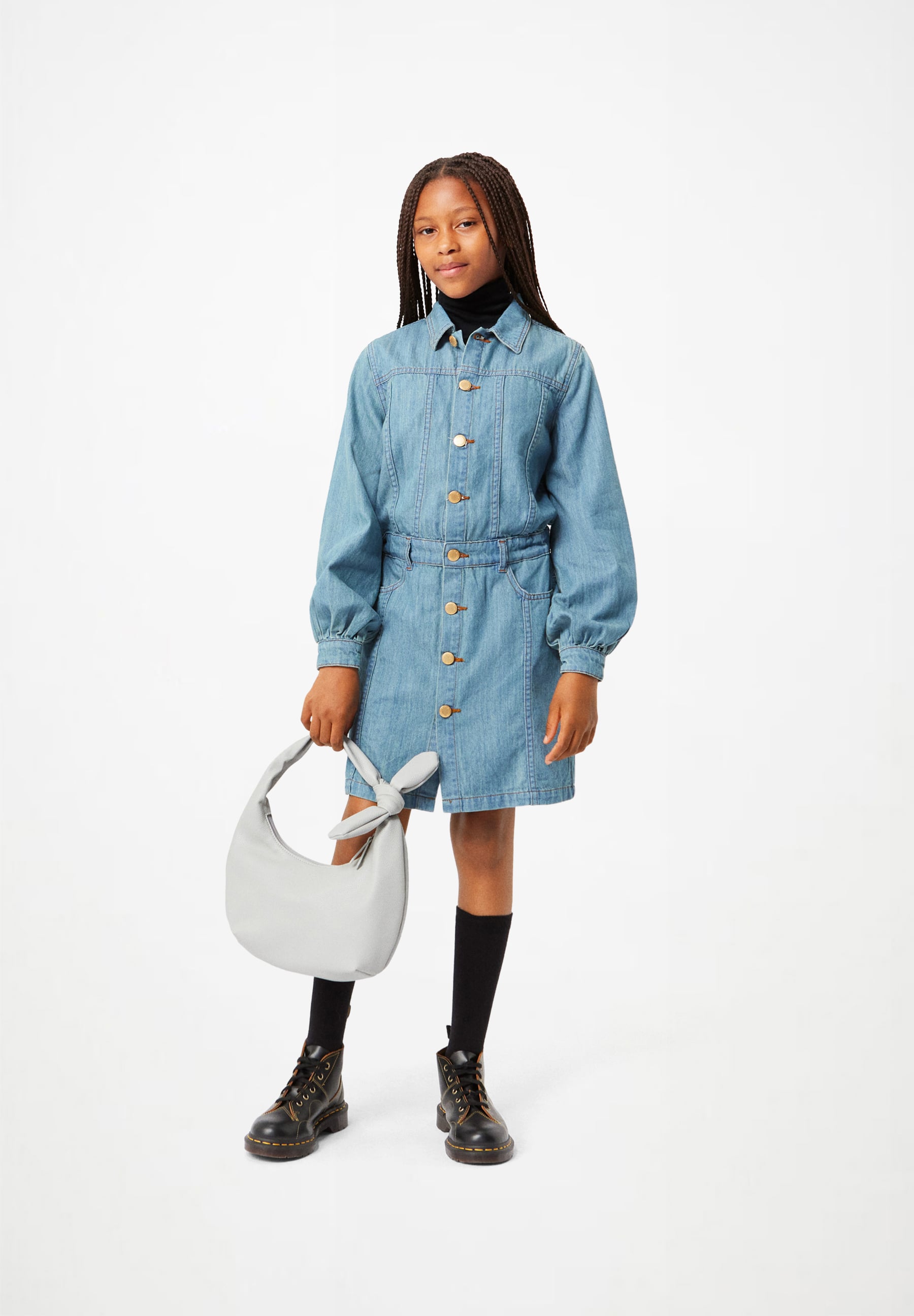 Chaya Washed denim blue