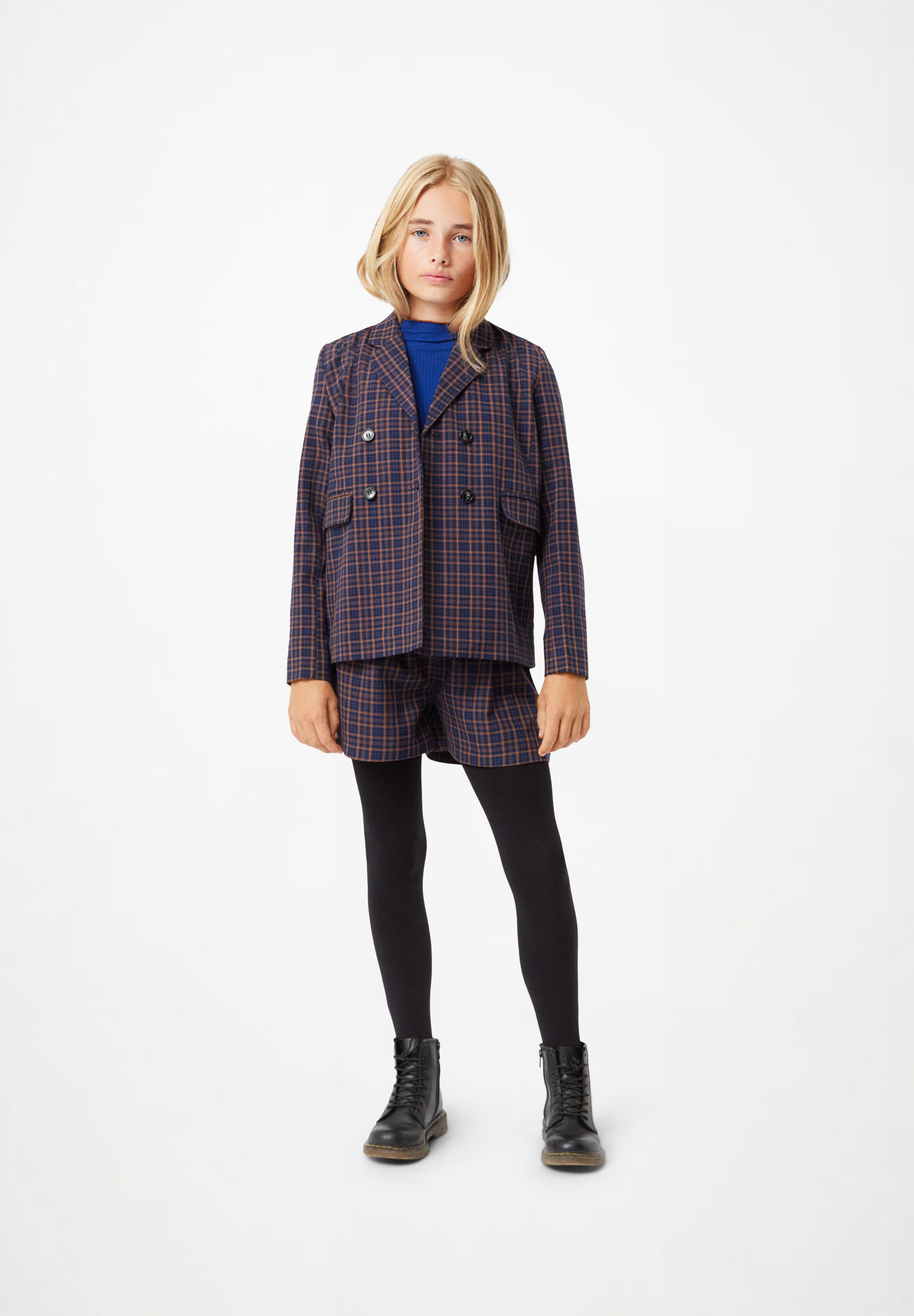 Alysie BlueBrown Check