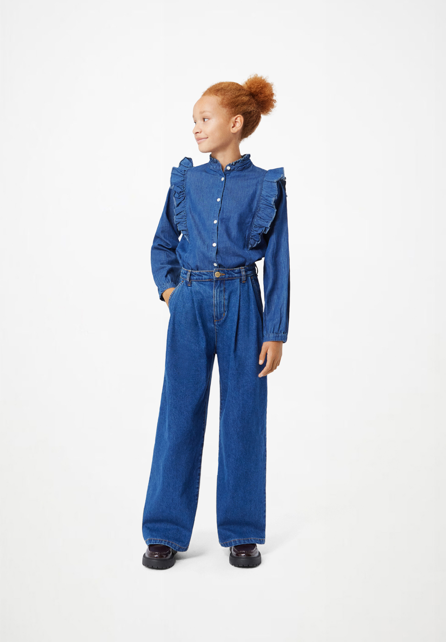 Aeisha Mid Blue Denim