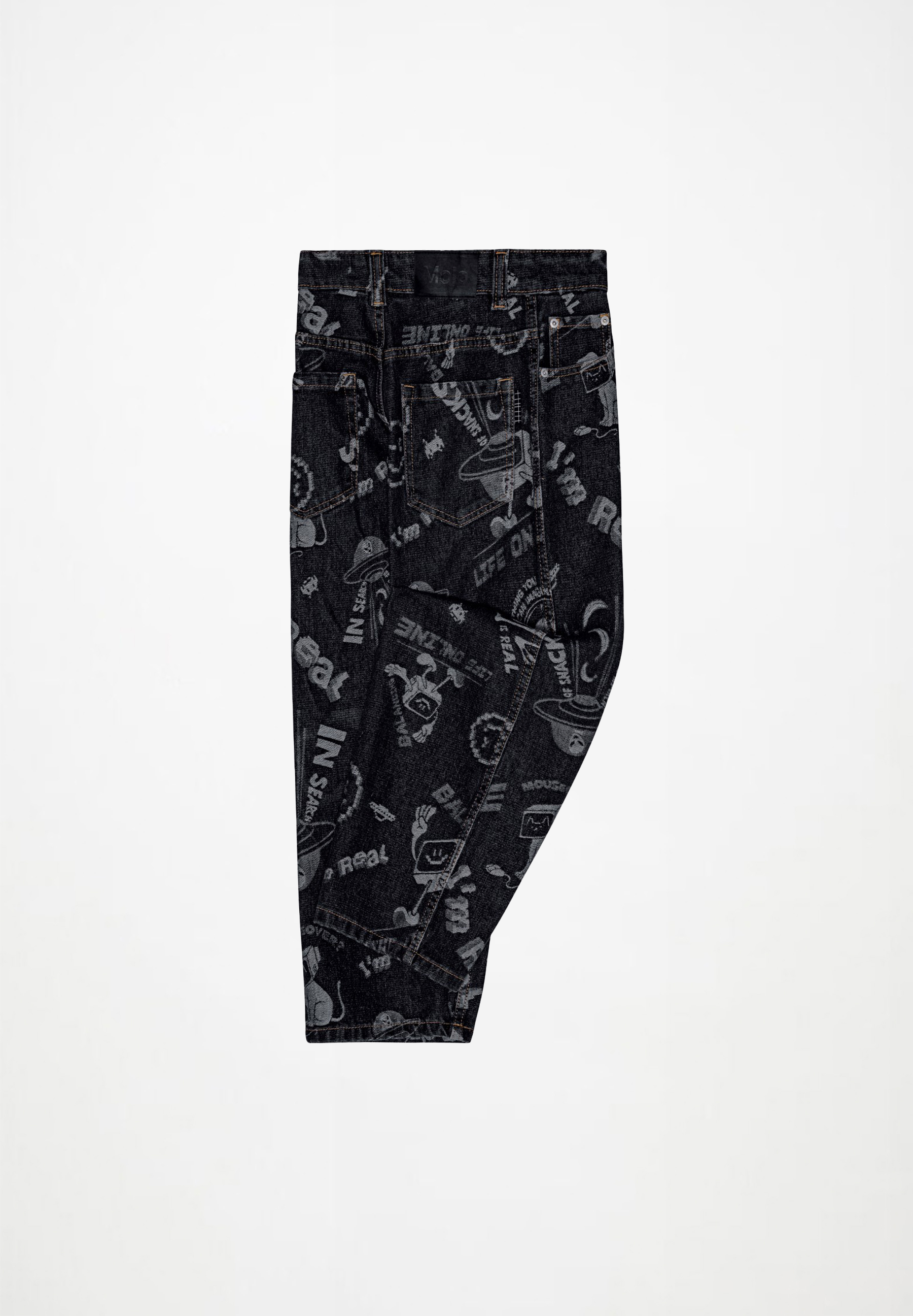 Aiden Comic Jacquard