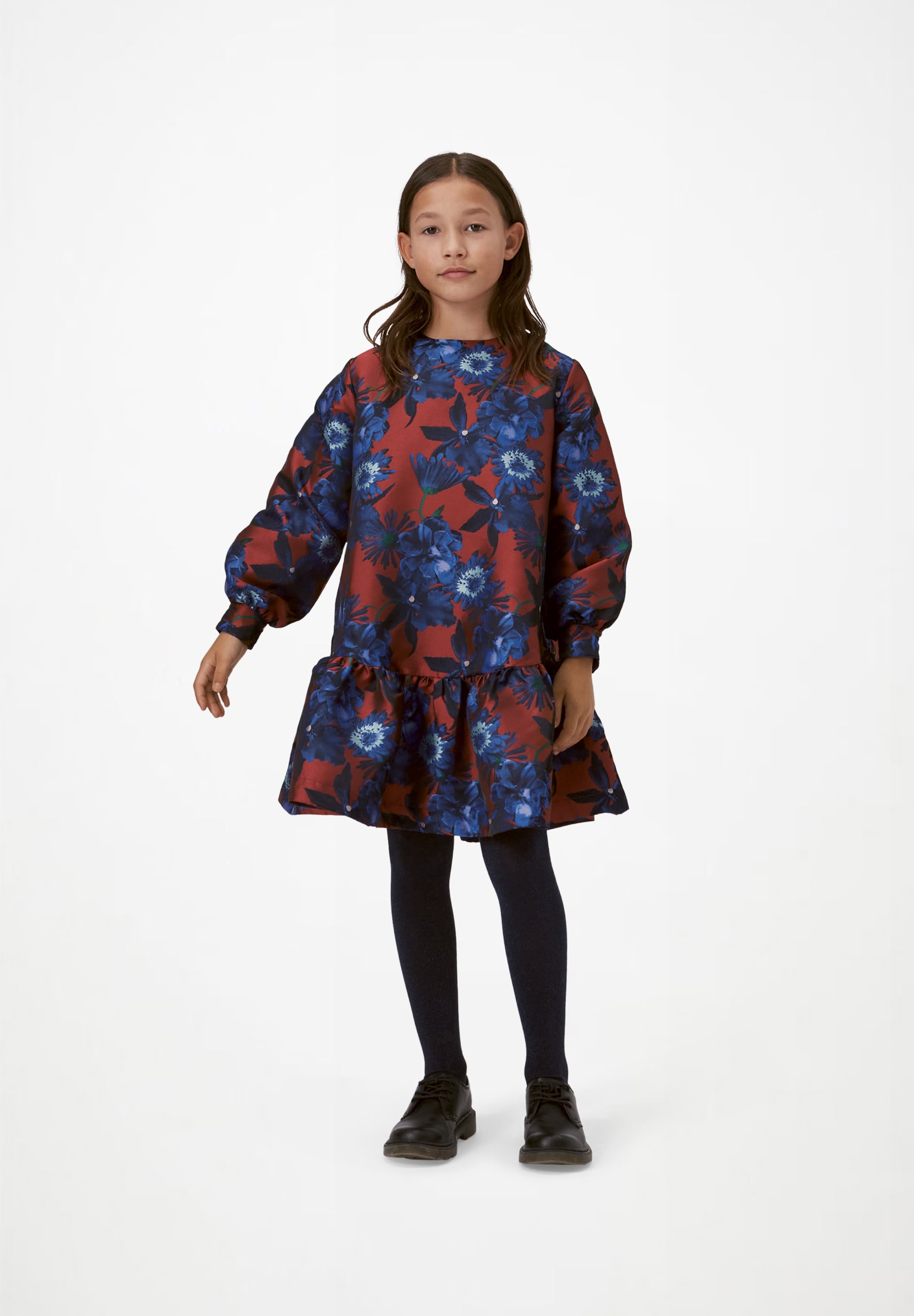 Glitter tights Navy Sky