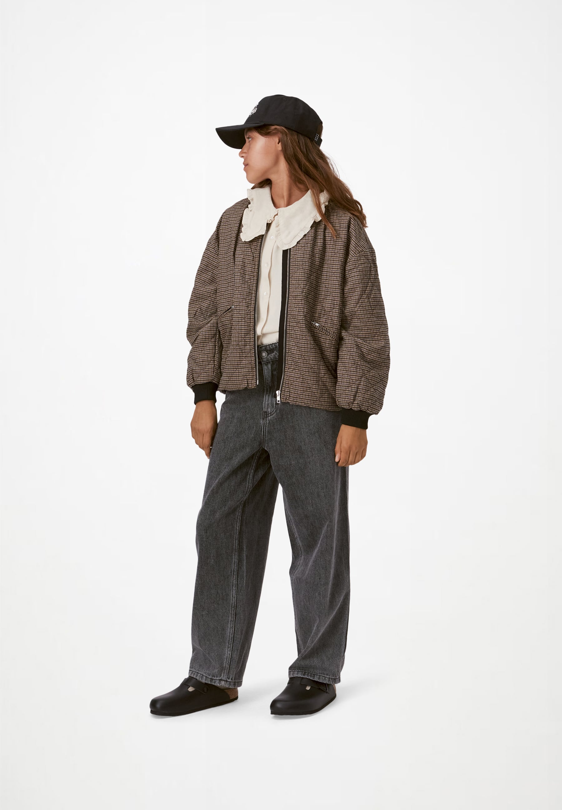 Hanne Sand Blue Check