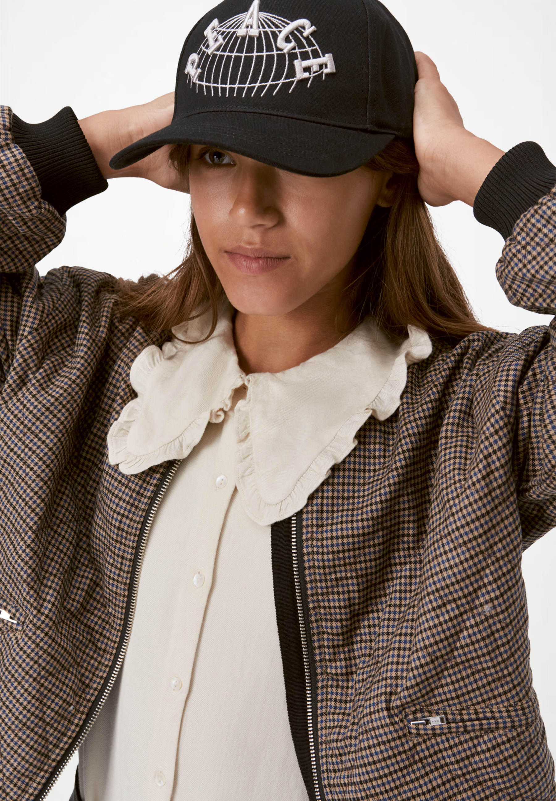 Hanne Sand Blue Check
